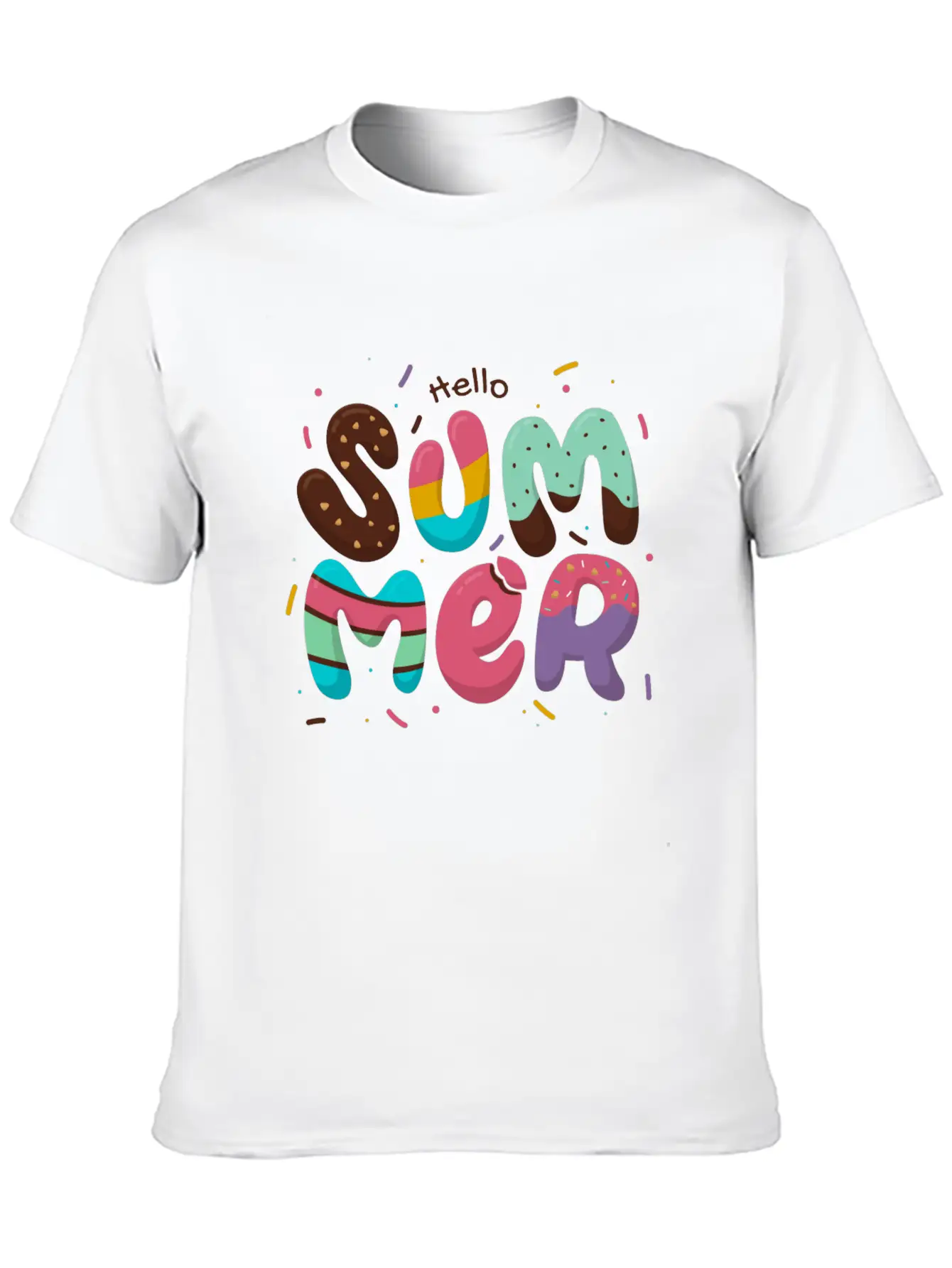 Summer Unisex Casual T-Shirt – Clean Design For Daily Comfort