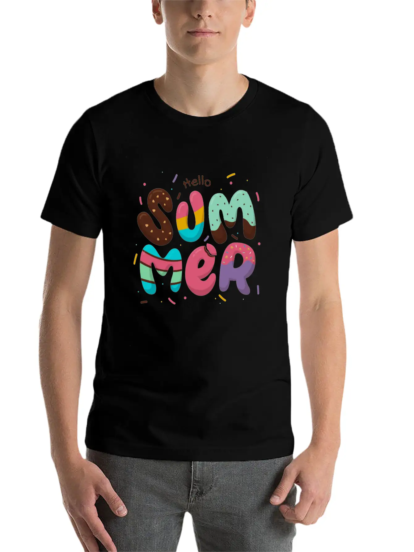 Summer Unisex Casual T-Shirt – Clean Design For Daily Comfort