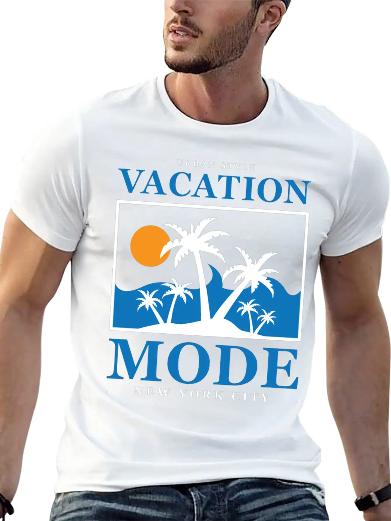 SUMMER VACATION Cool Essential Cotton Tee For Daily Outfits – Unisex Style