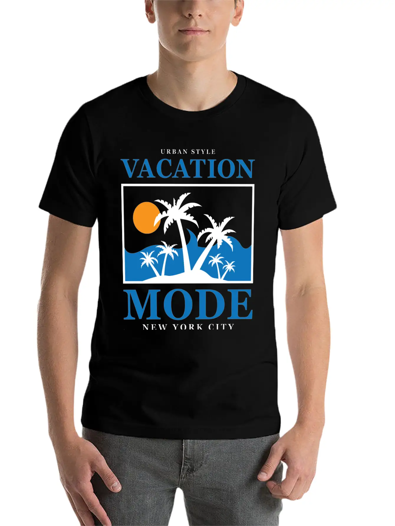 SUMMER VACATION Cool Essential Cotton Tee For Daily Outfits – Unisex Style