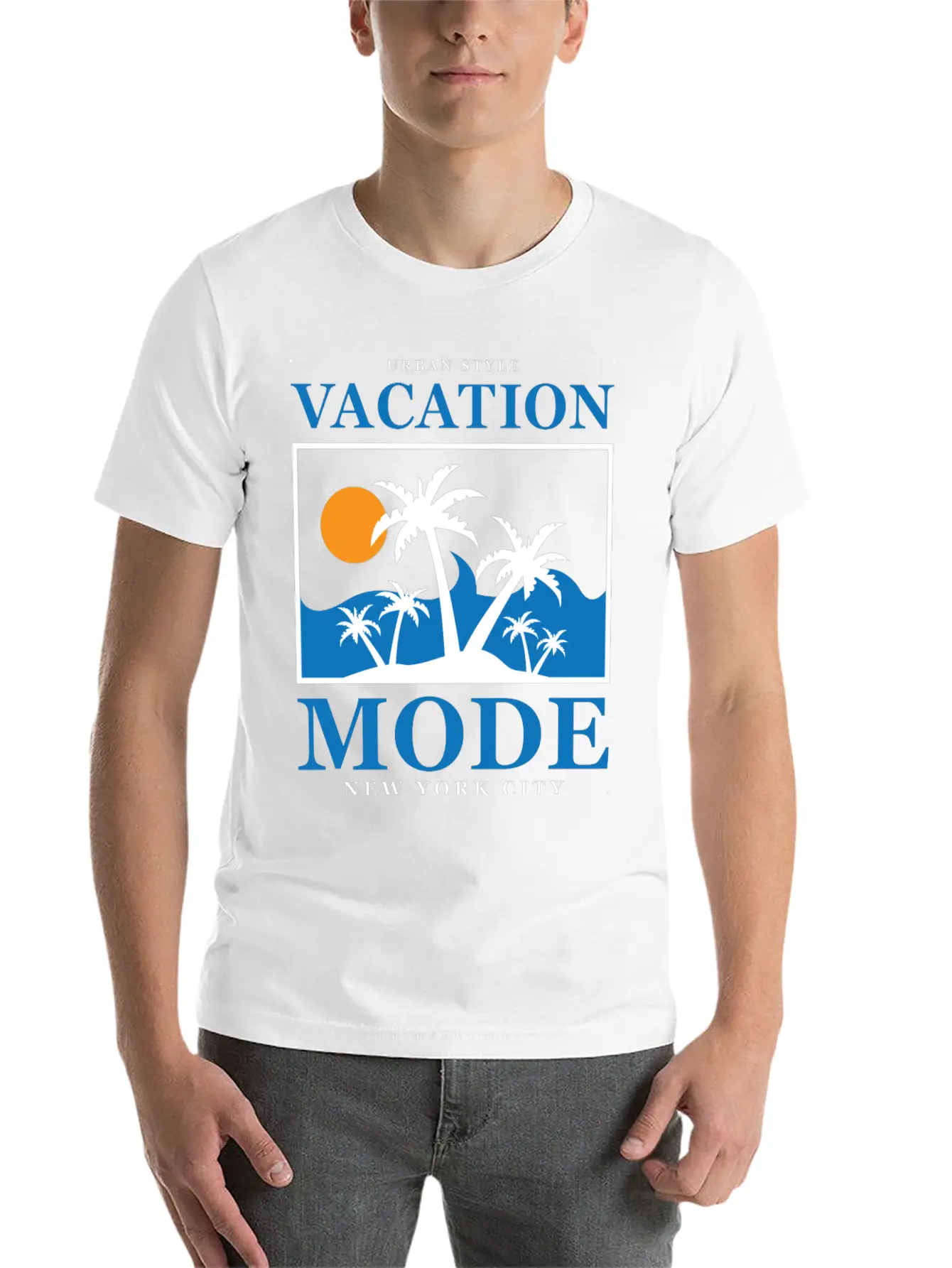 SUMMER VACATION Cool Essential Cotton Tee For Daily Outfits – Unisex Style