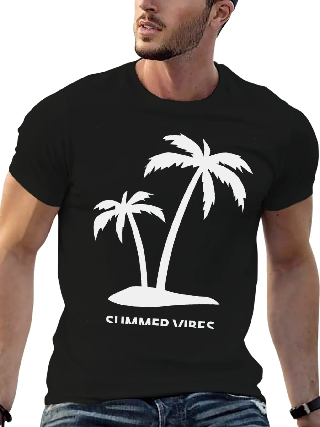 Summer Vibes Classic Fit Graphic Tee For Daily Comfort – Unisex Cotton Shirt