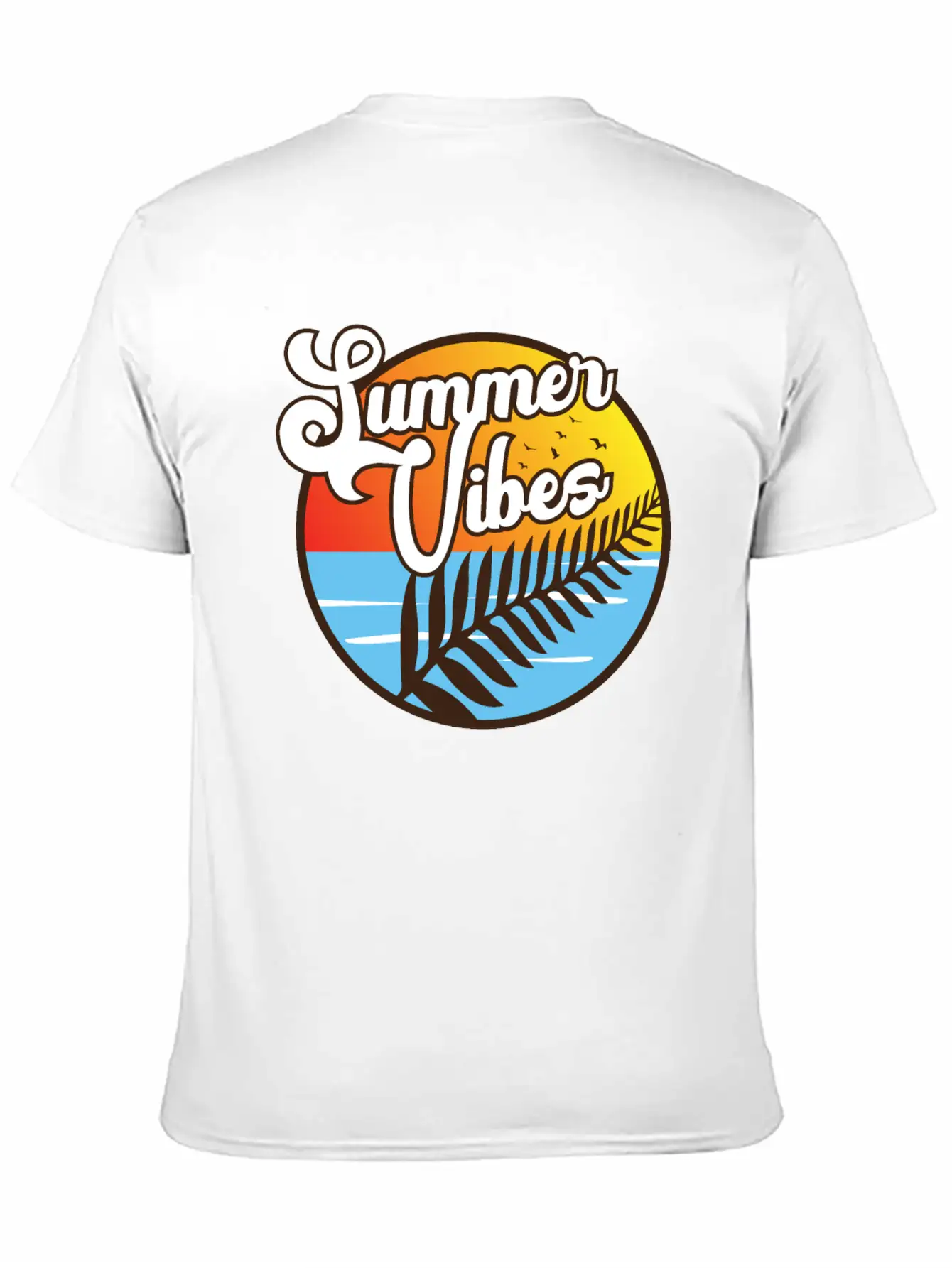 Summer Vibes Maori Silver Fern Polynesian Gift Modern Fit Casual T-Shirt – Clean And Versatile Design
