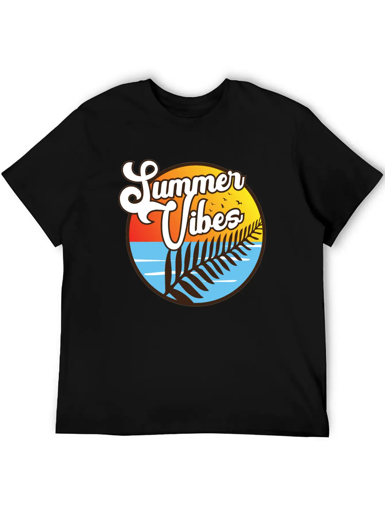 Summer Vibes Maori Silver Fern Polynesian Gift Modern Fit Casual T-Shirt – Clean And Versatile Design