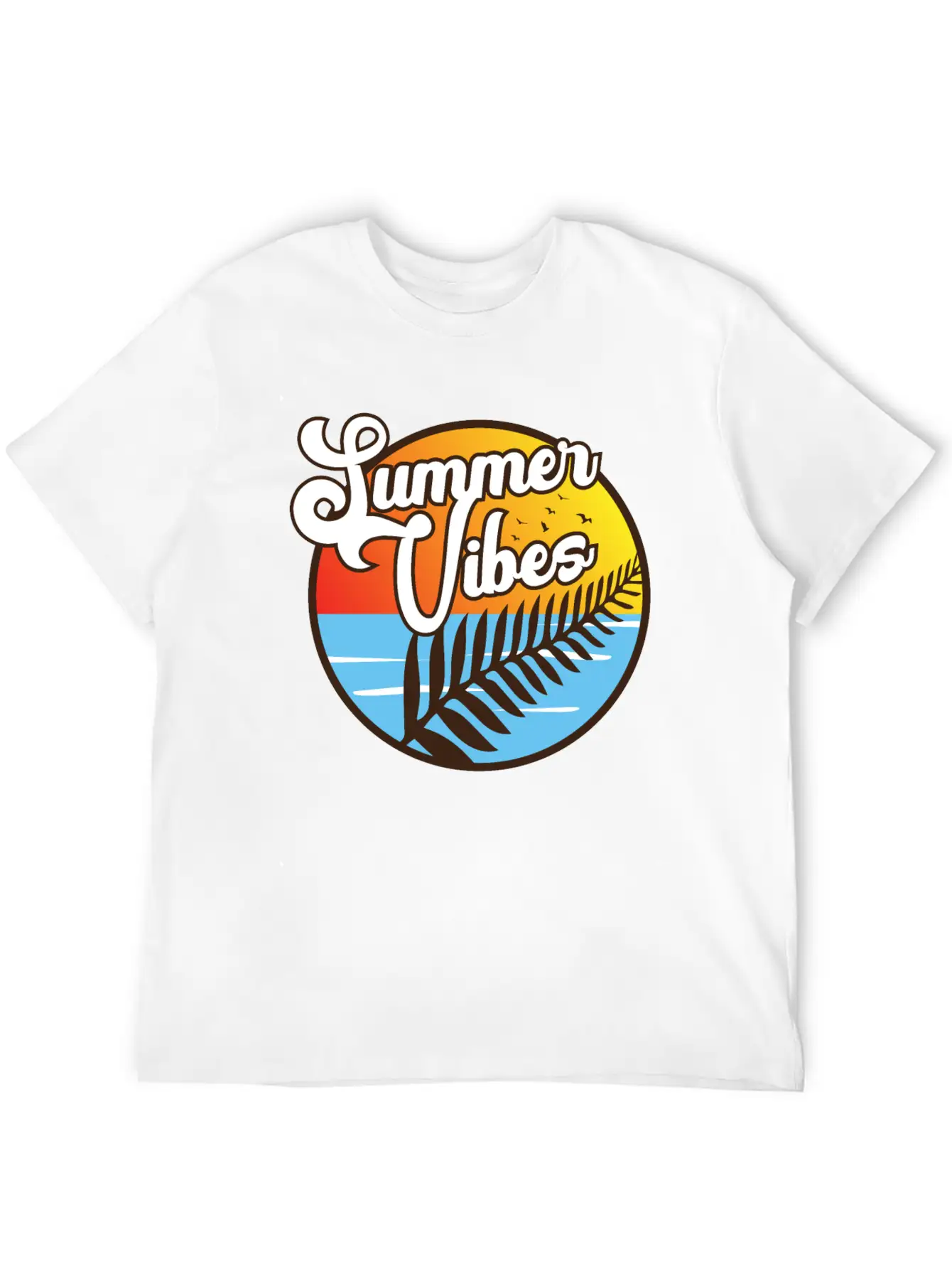 Summer Vibes Maori Silver Fern Polynesian Gift Modern Fit Casual T-Shirt – Clean And Versatile Design