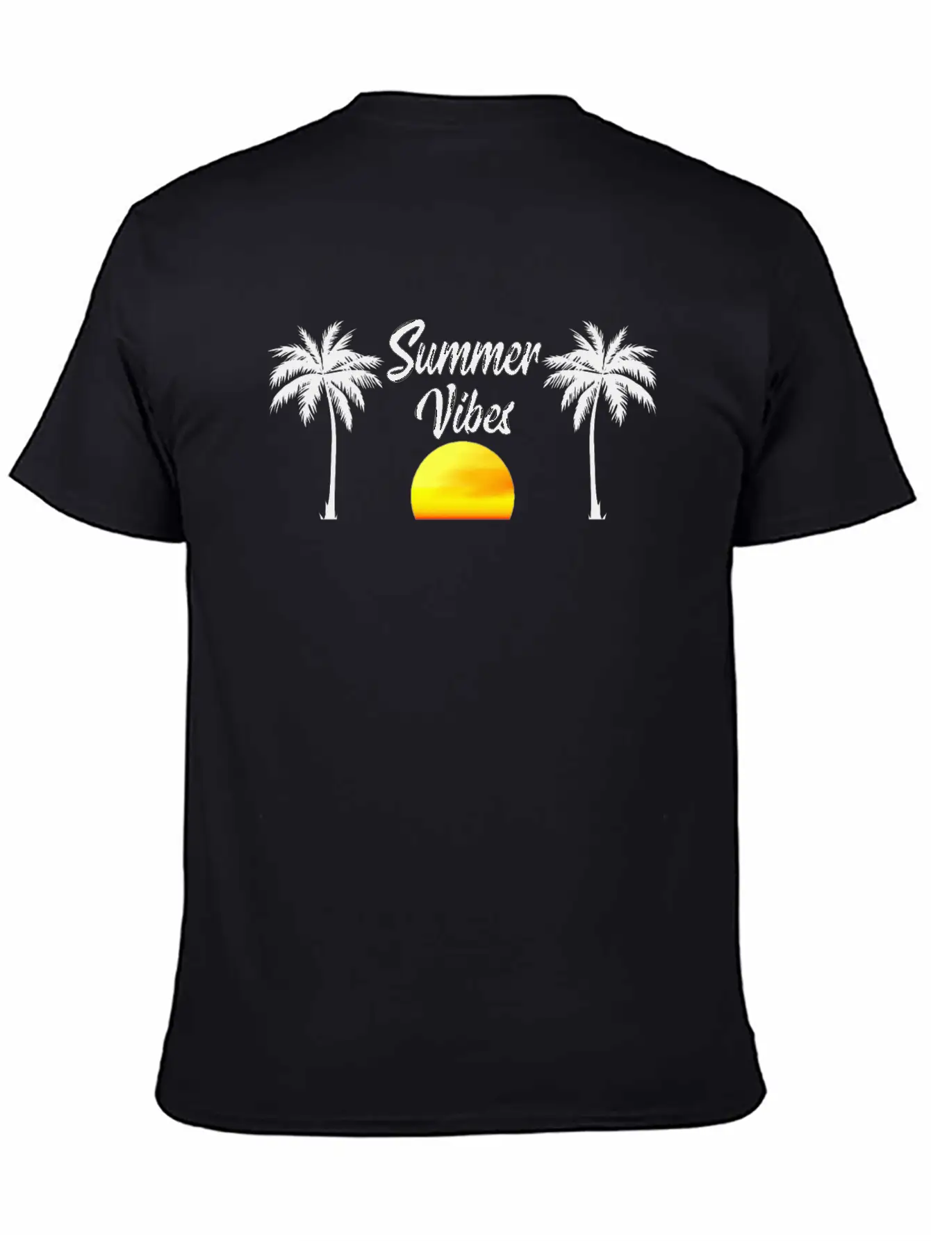 Summer Vibes Soft Cotton Short Sleeve Tee – Unisex Wardrobe Staple