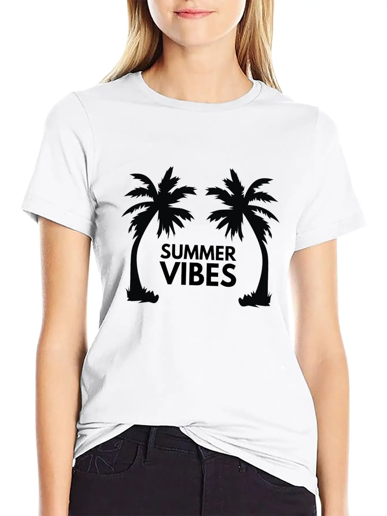 Summer Vibes Unisex Casual T-Shirt – Clean Design For Daily Comfort