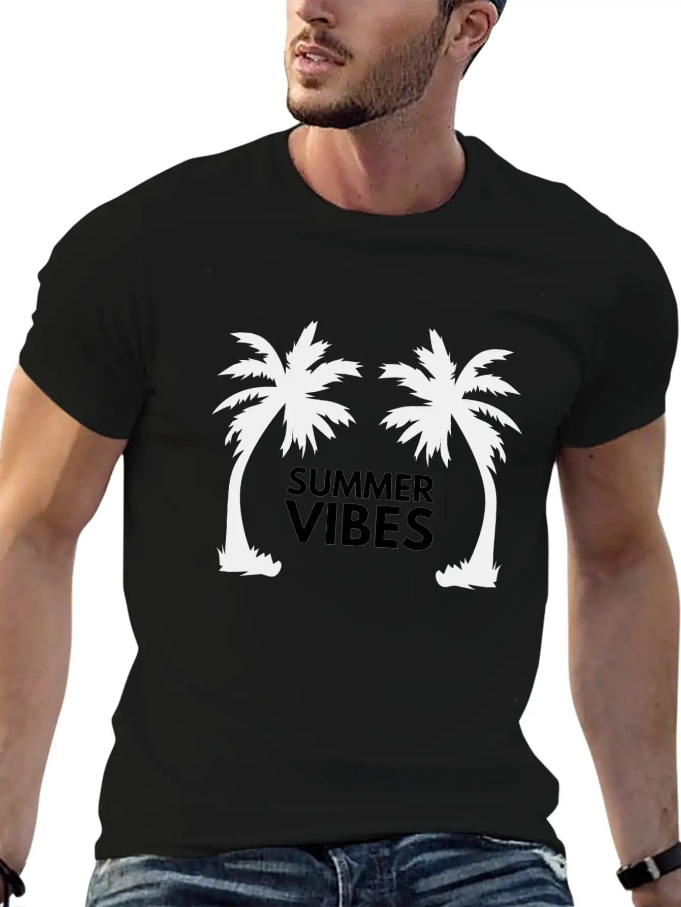 Summer Vibes Unisex Casual T-Shirt – Clean Design For Daily Comfort