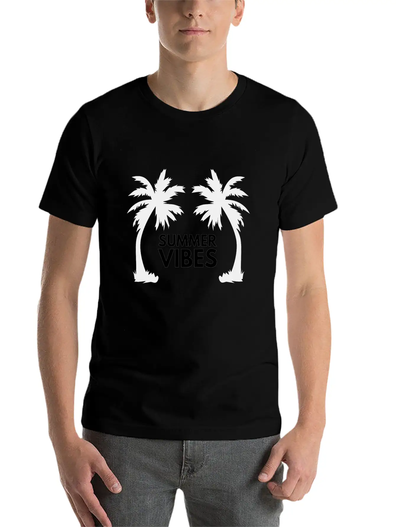 Summer Vibes Unisex Casual T-Shirt – Clean Design For Daily Comfort