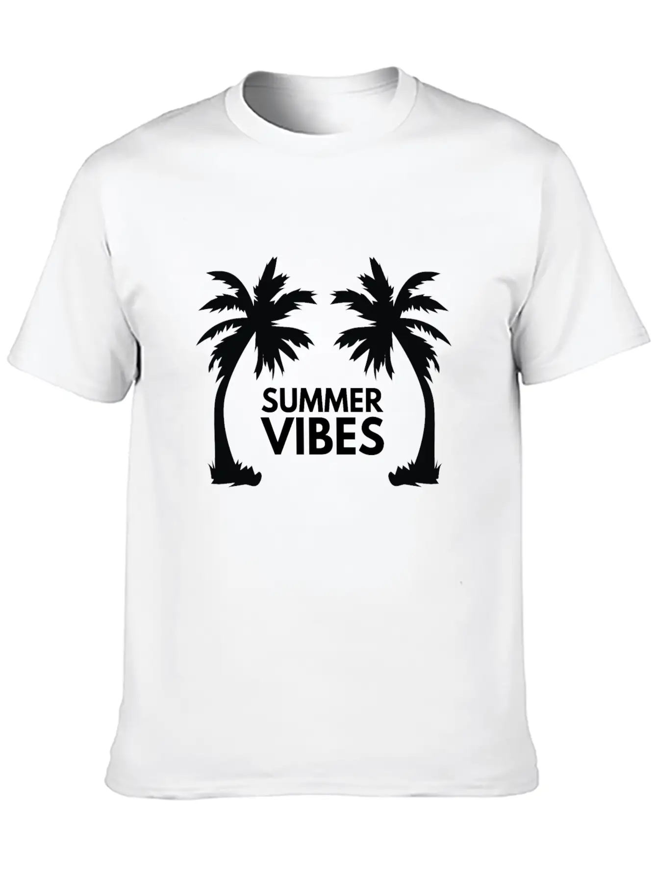 Summer Vibes Unisex Casual T-Shirt – Clean Design For Daily Comfort