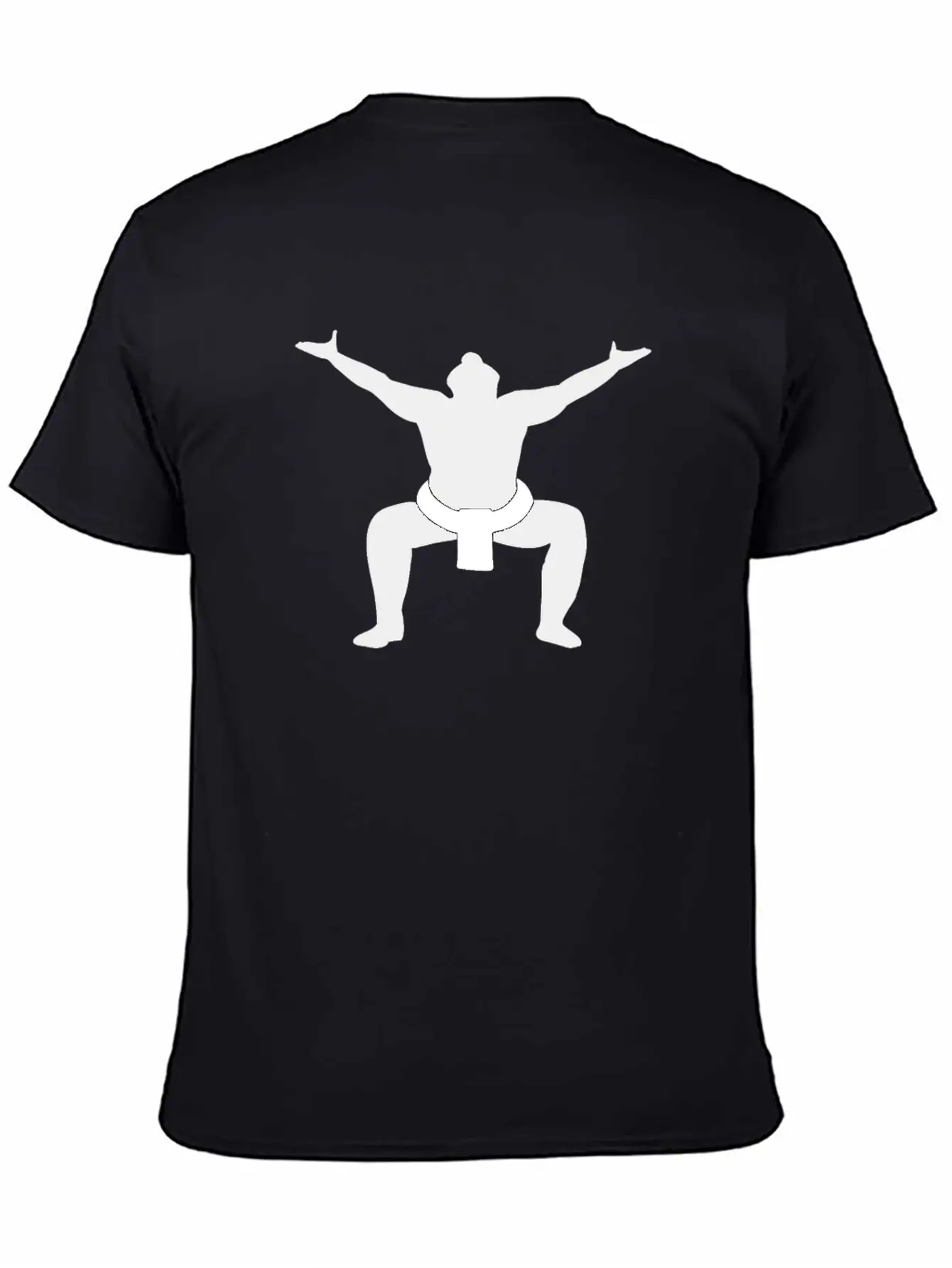 Sumo Wrestler Unisex Casual T-Shirt – Clean Design For Daily Comfort