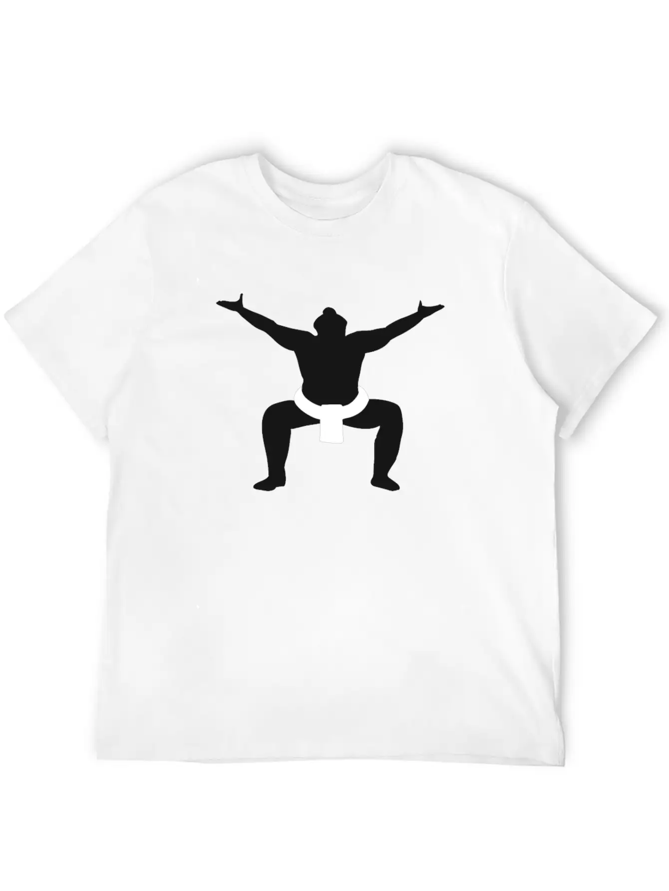 Sumo Wrestler Unisex Casual T-Shirt – Clean Design For Daily Comfort