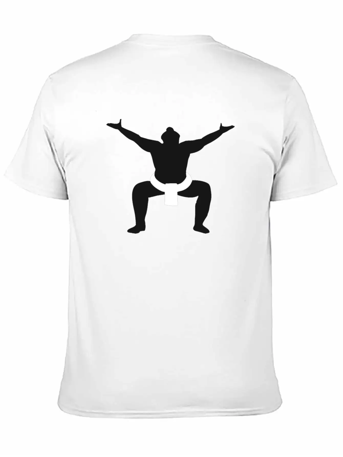 Sumo Wrestler Unisex Casual T-Shirt – Clean Design For Daily Comfort