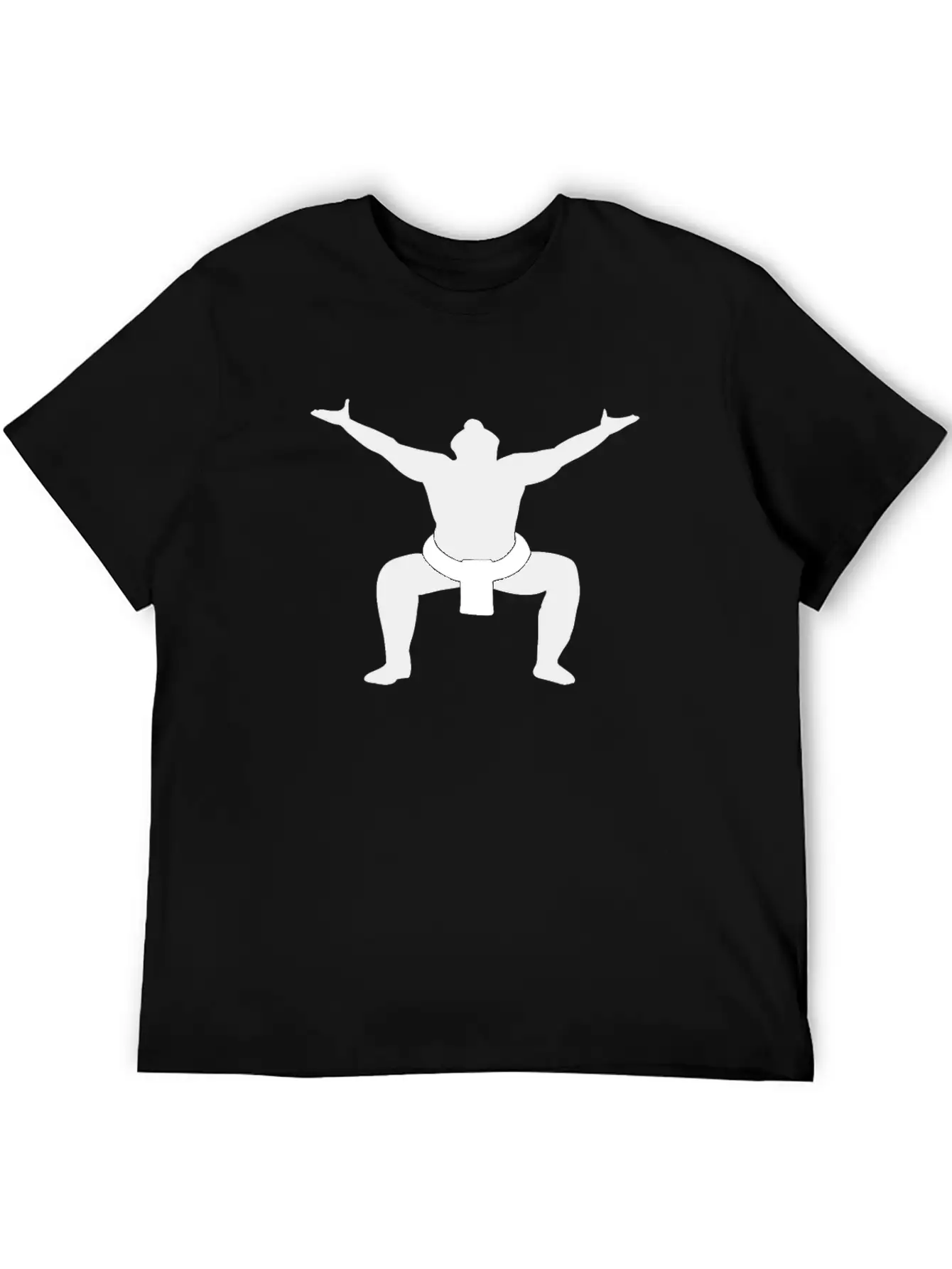 Sumo Wrestler Unisex Casual T-Shirt – Clean Design For Daily Comfort