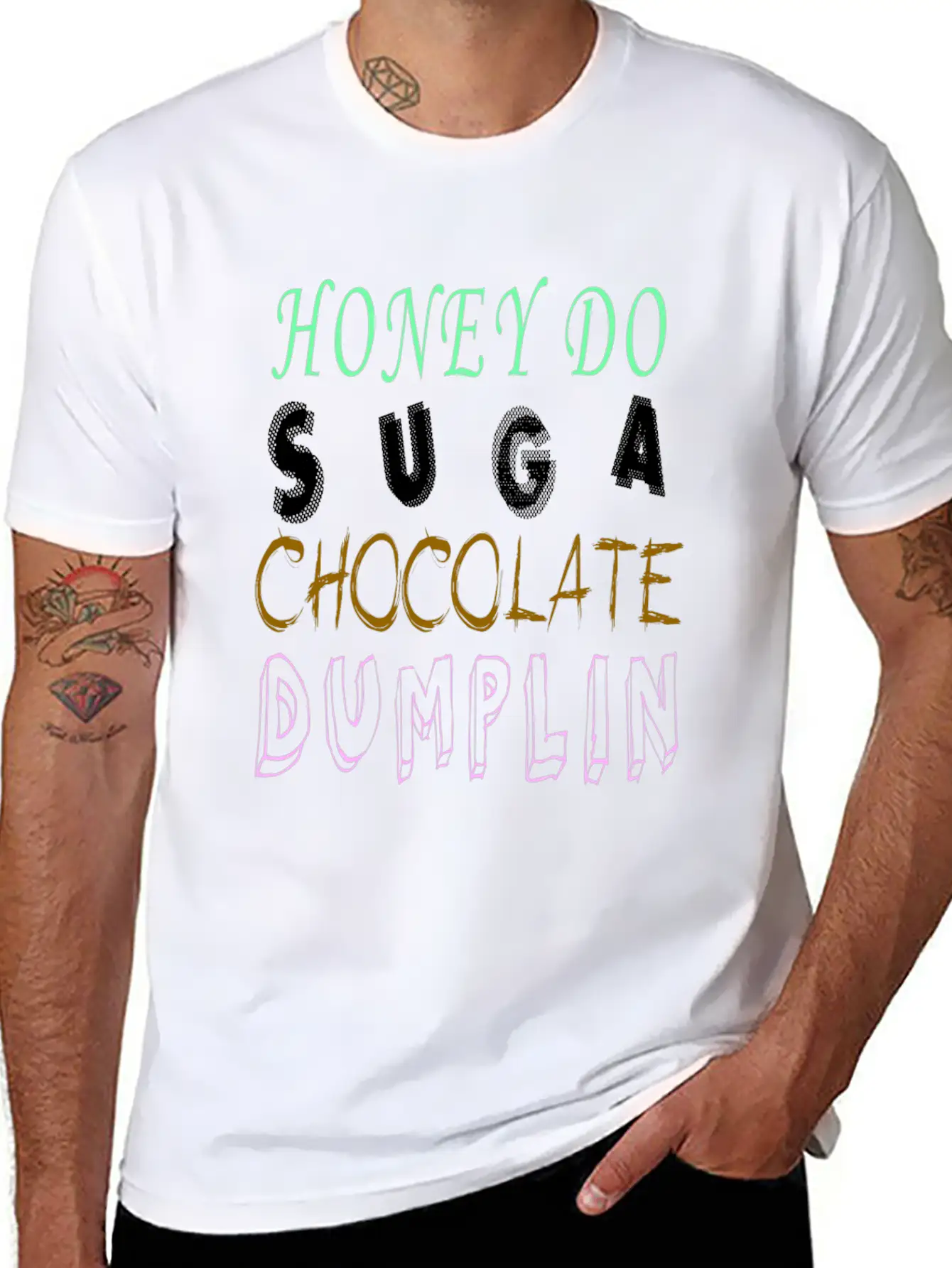 Sumpthin2 Modern Fit Casual T-Shirt – Clean And Versatile Design