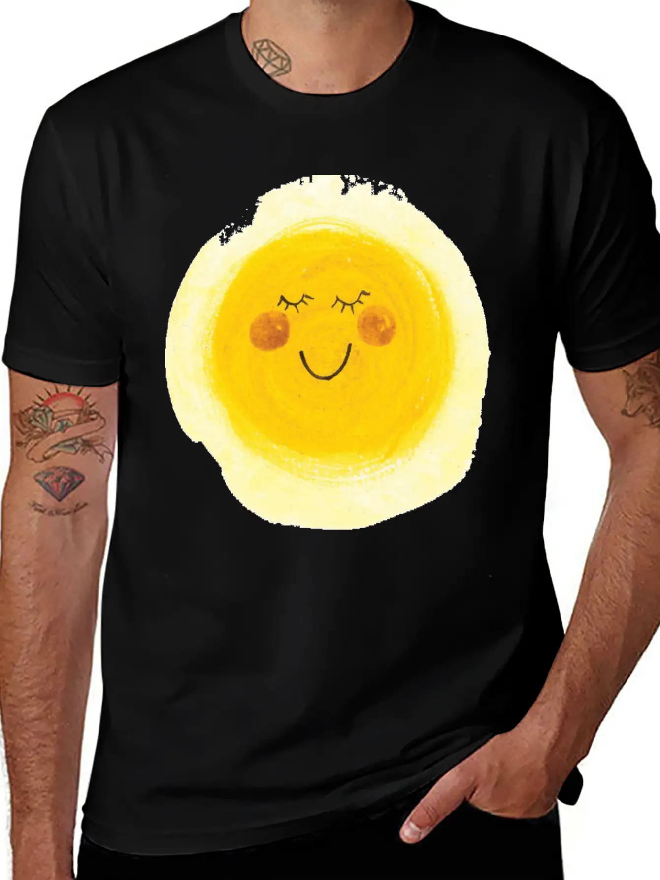 Sun Basic Graphic T-Shirt – Daily Comfort In Soft Cotton