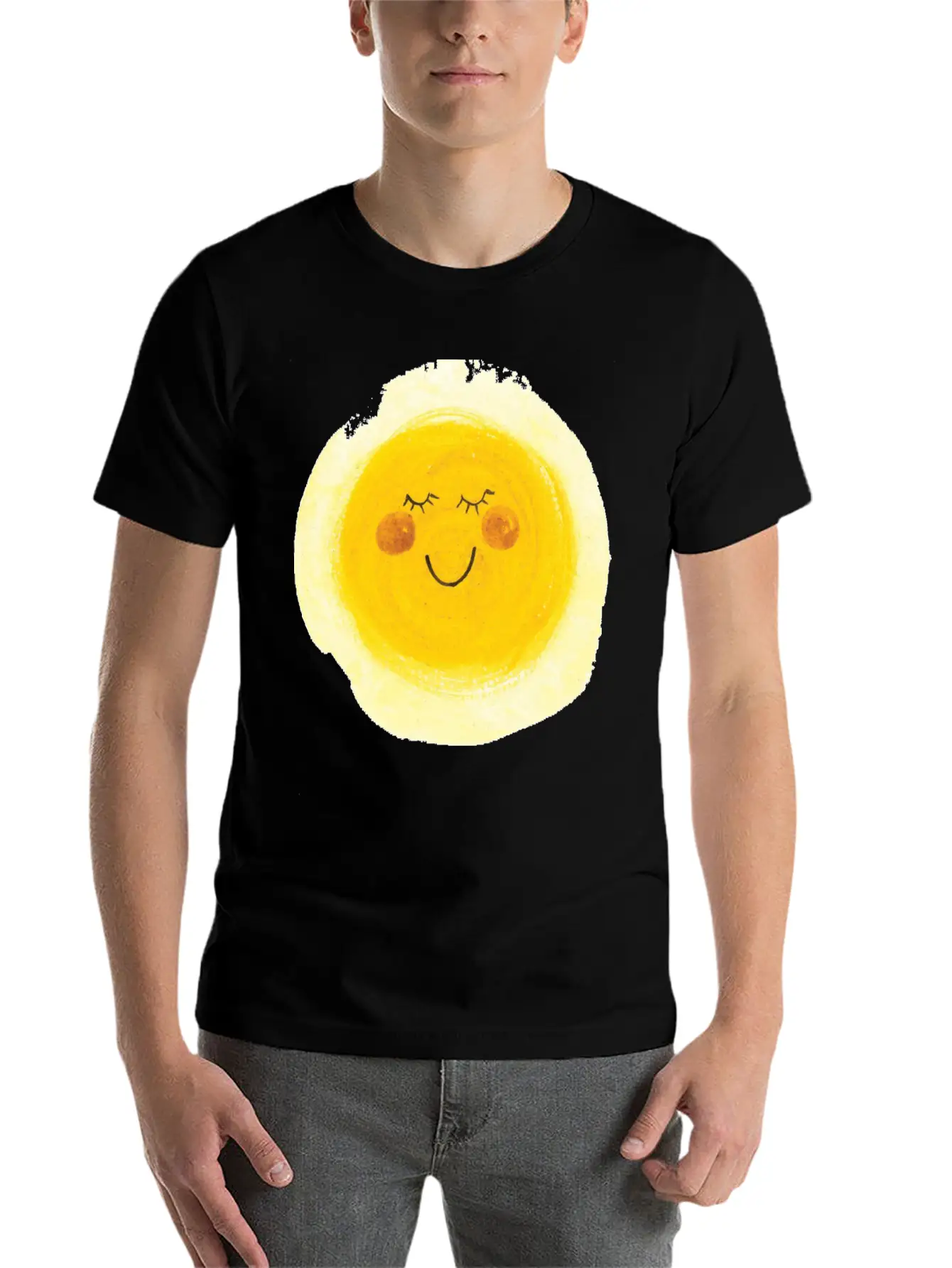 Sun Basic Graphic T-Shirt – Daily Comfort In Soft Cotton