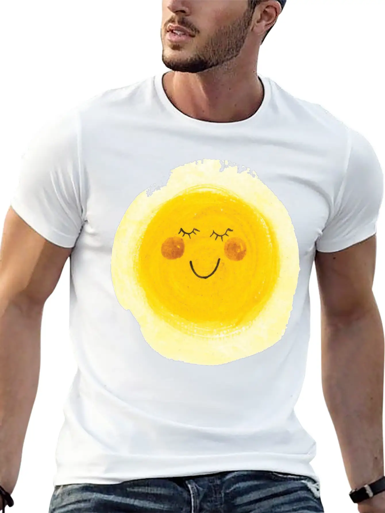 Sun Basic Graphic T-Shirt – Daily Comfort In Soft Cotton