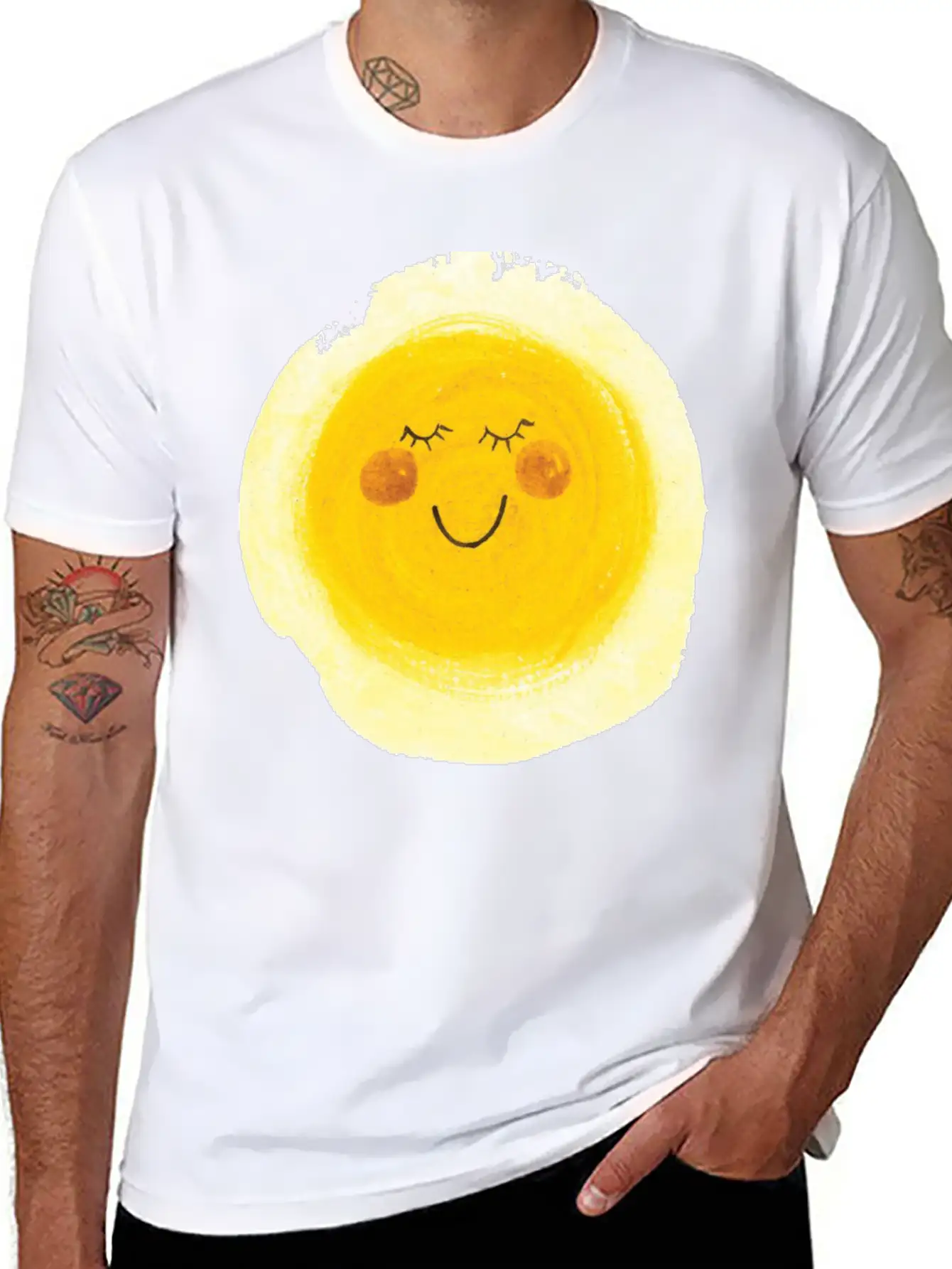 Sun Basic Graphic T-Shirt – Daily Comfort In Soft Cotton
