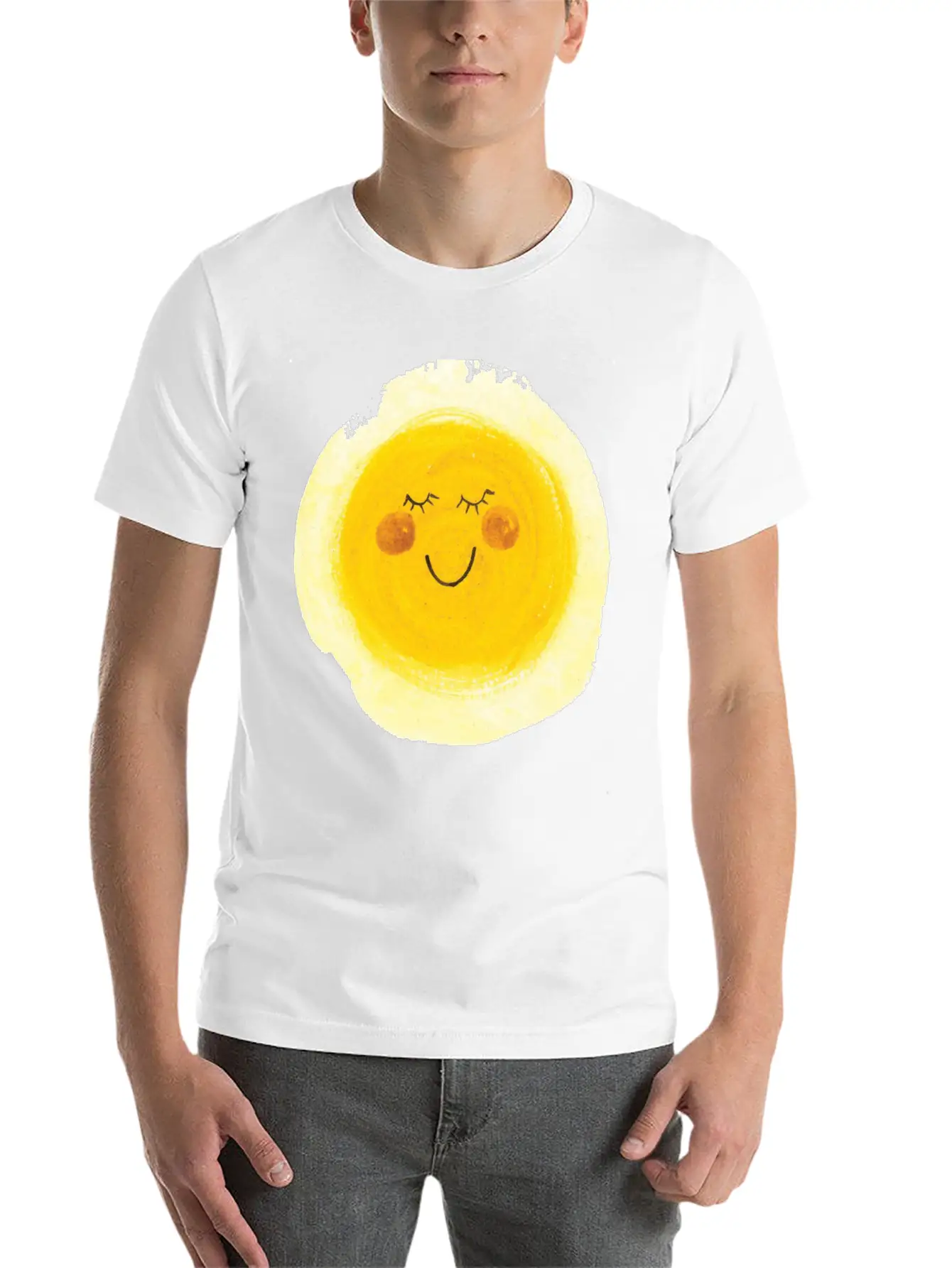 Sun Basic Graphic T-Shirt – Daily Comfort In Soft Cotton