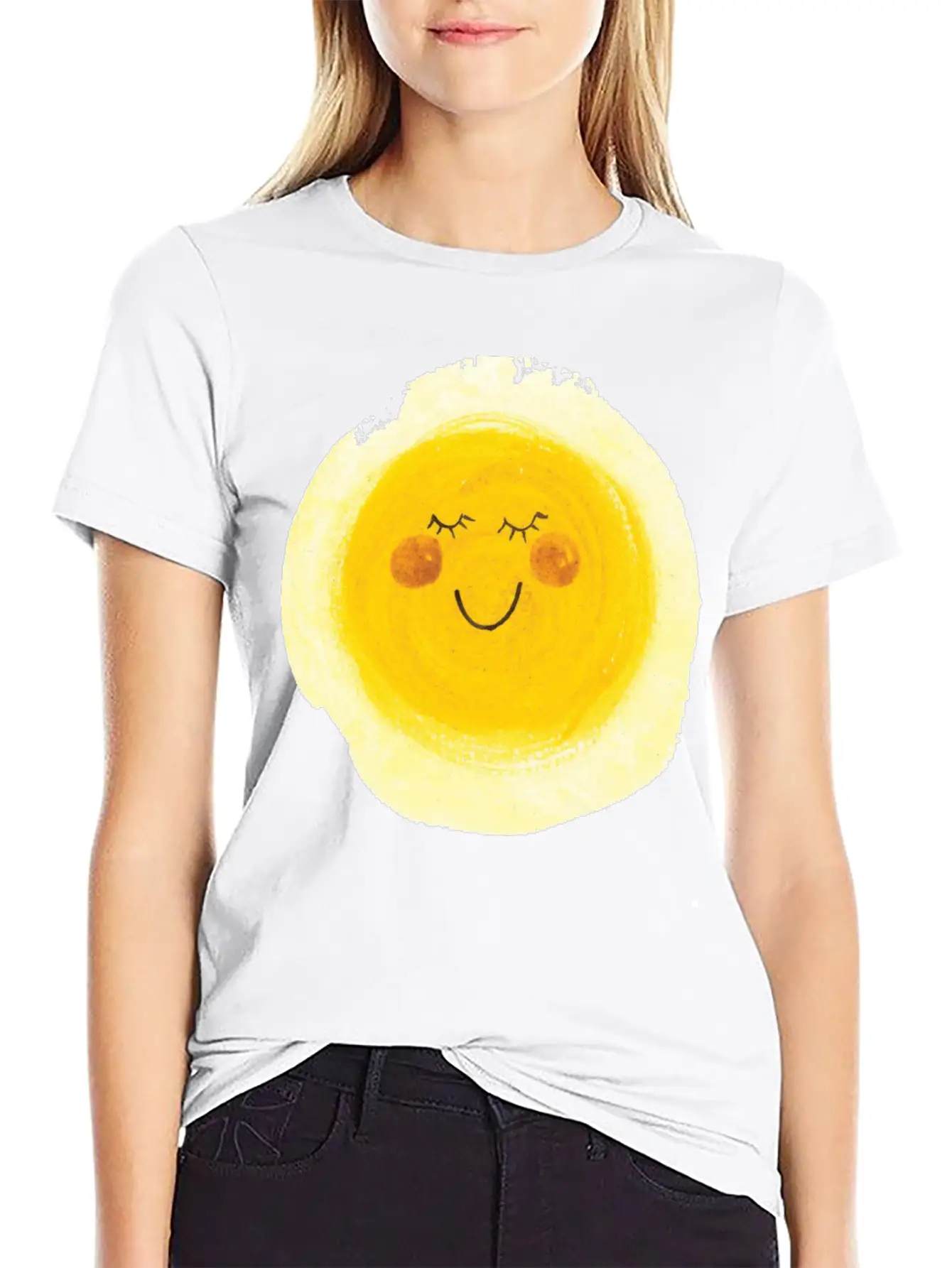 Sun Basic Graphic T-Shirt – Daily Comfort In Soft Cotton