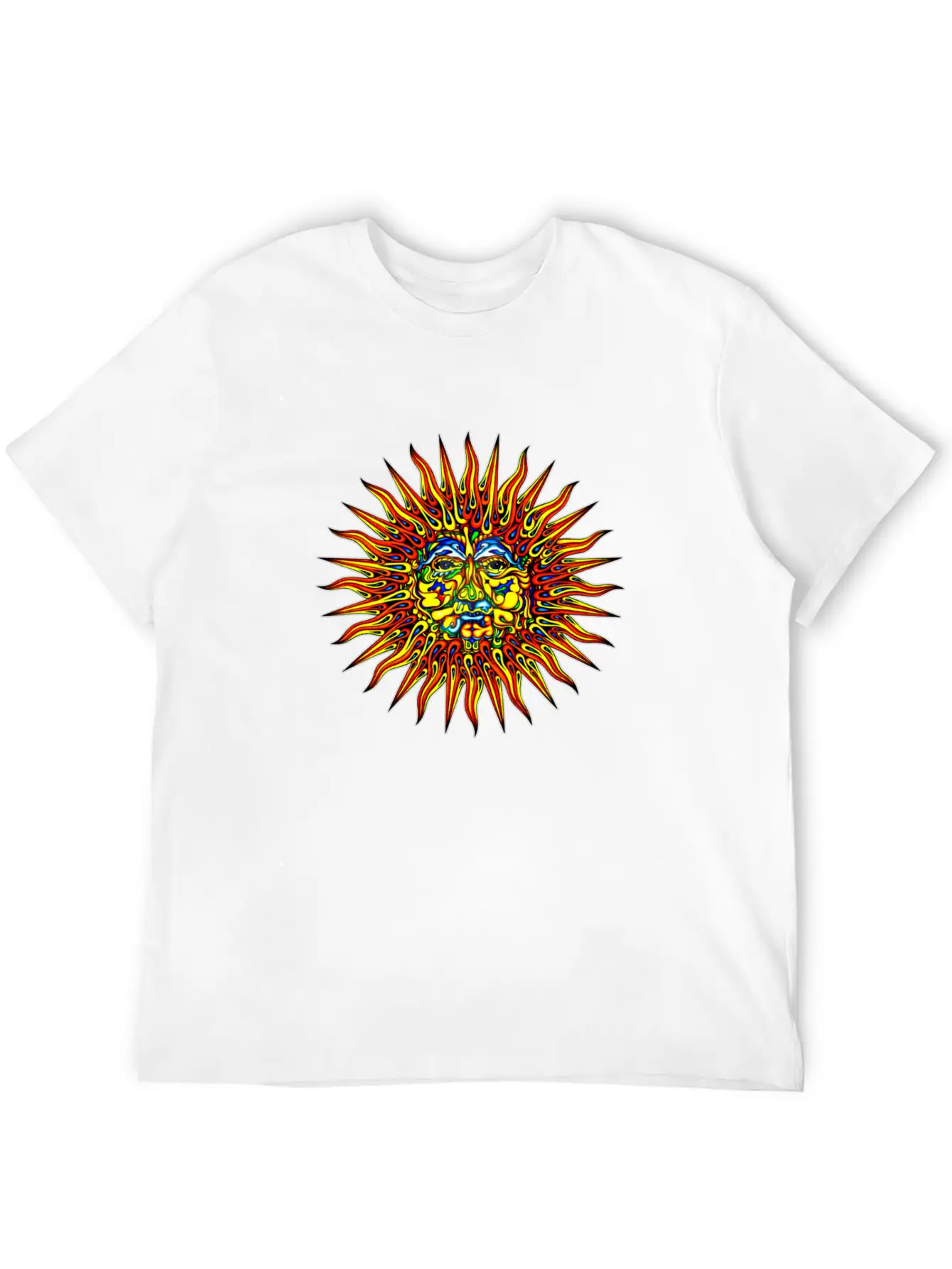 Sun Design Unisex Casual T-Shirt – Clean Design For Daily Comfort