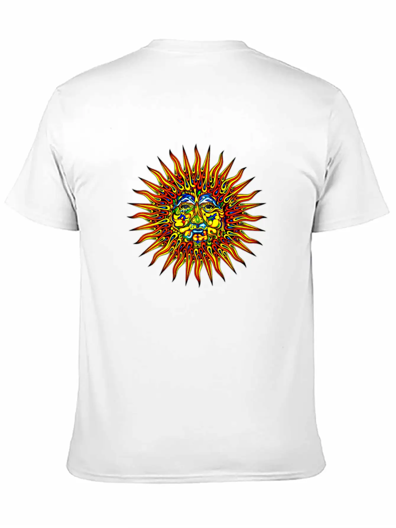 Sun Design Unisex Casual T-Shirt – Clean Design For Daily Comfort