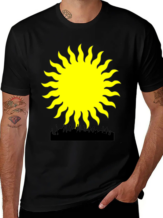 Sun Dj Stylish Everyday T-Shirt – Unisex Basic Cotton Tee