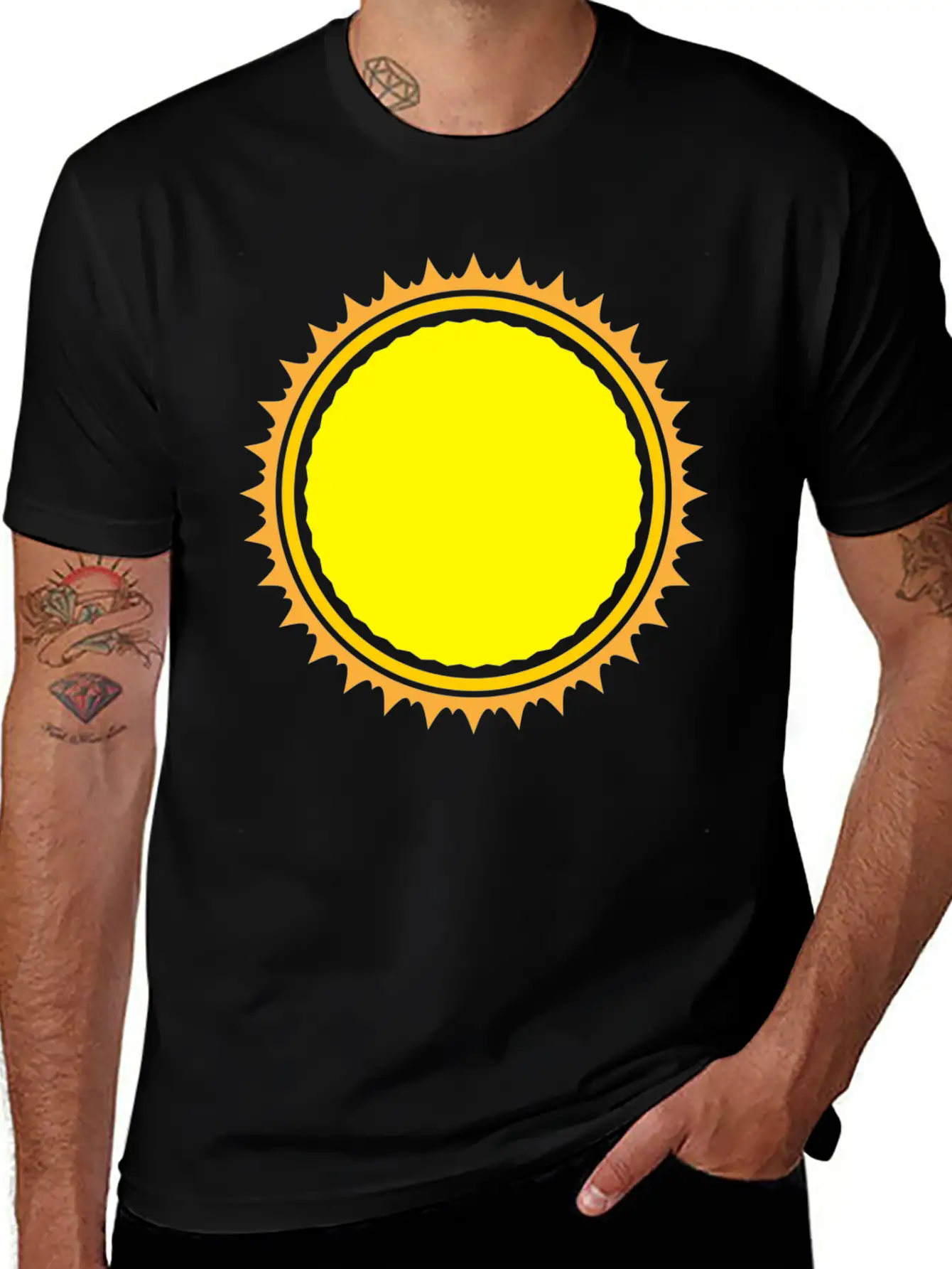 Sun Essential Cotton Tee For Daily Outfits – Unisex Style
