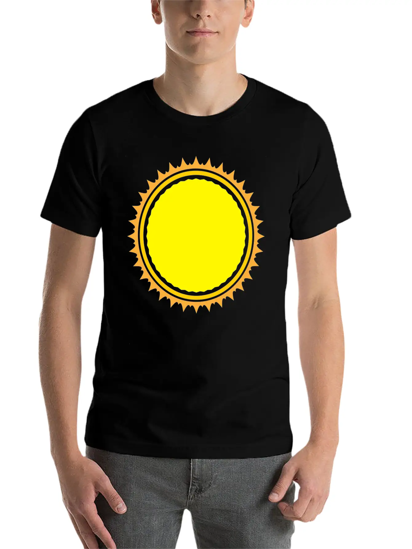 Sun Essential Cotton Tee For Daily Outfits – Unisex Style