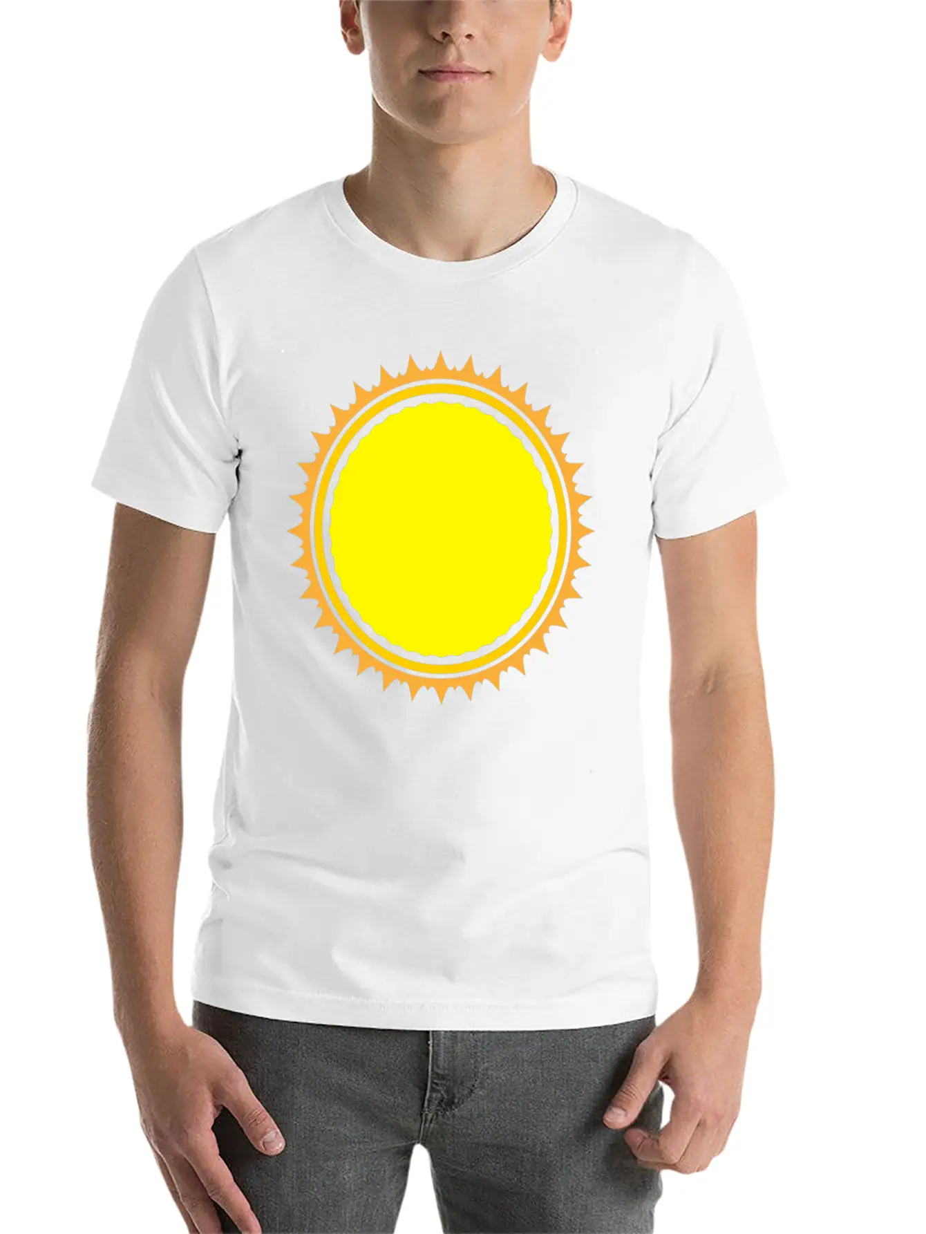 Sun Essential Cotton Tee For Daily Outfits – Unisex Style