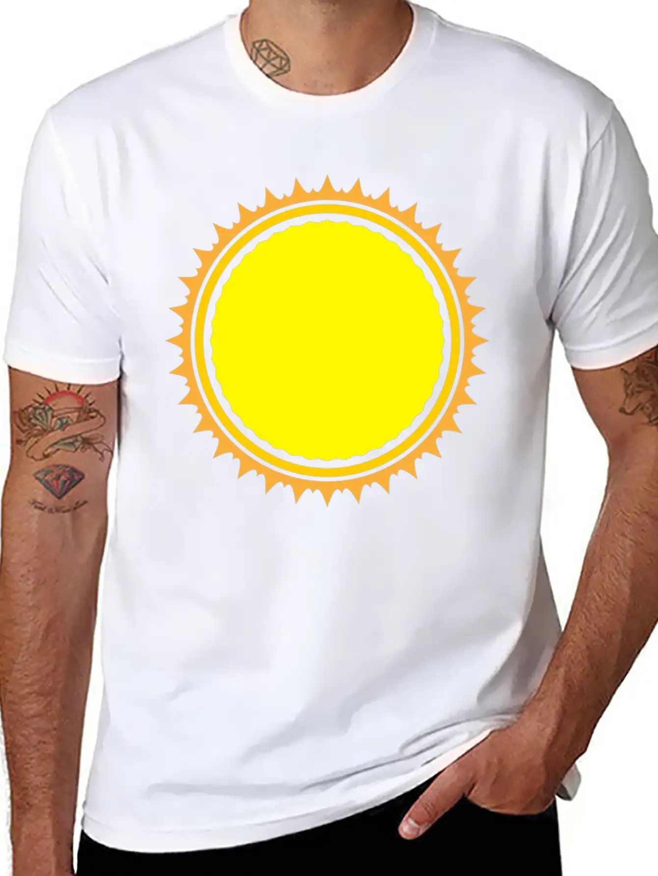 Sun Essential Cotton Tee For Daily Outfits – Unisex Style