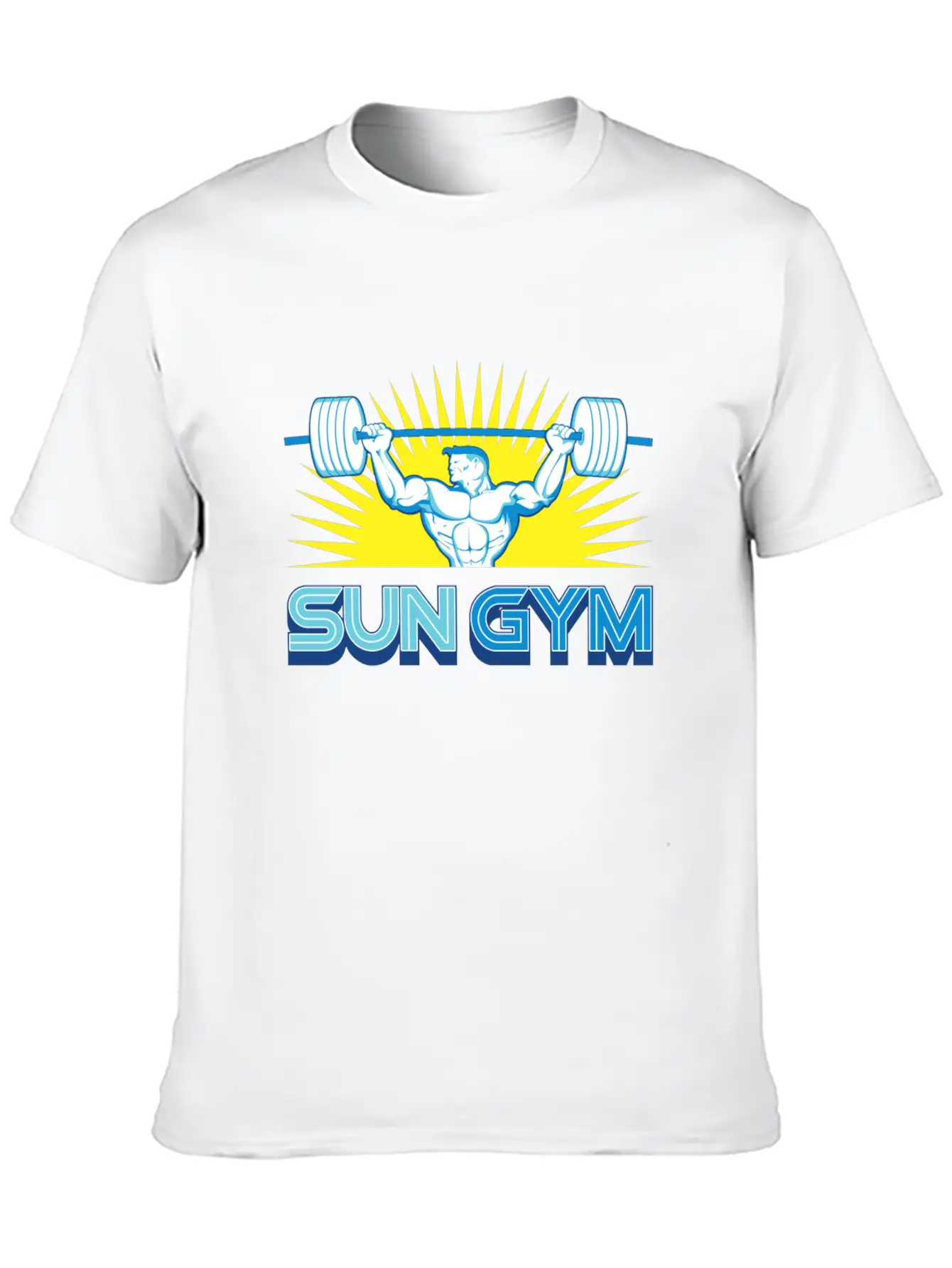 Sun Gym Comfortable Minimalist Graphic Tee – Summer Style Essential