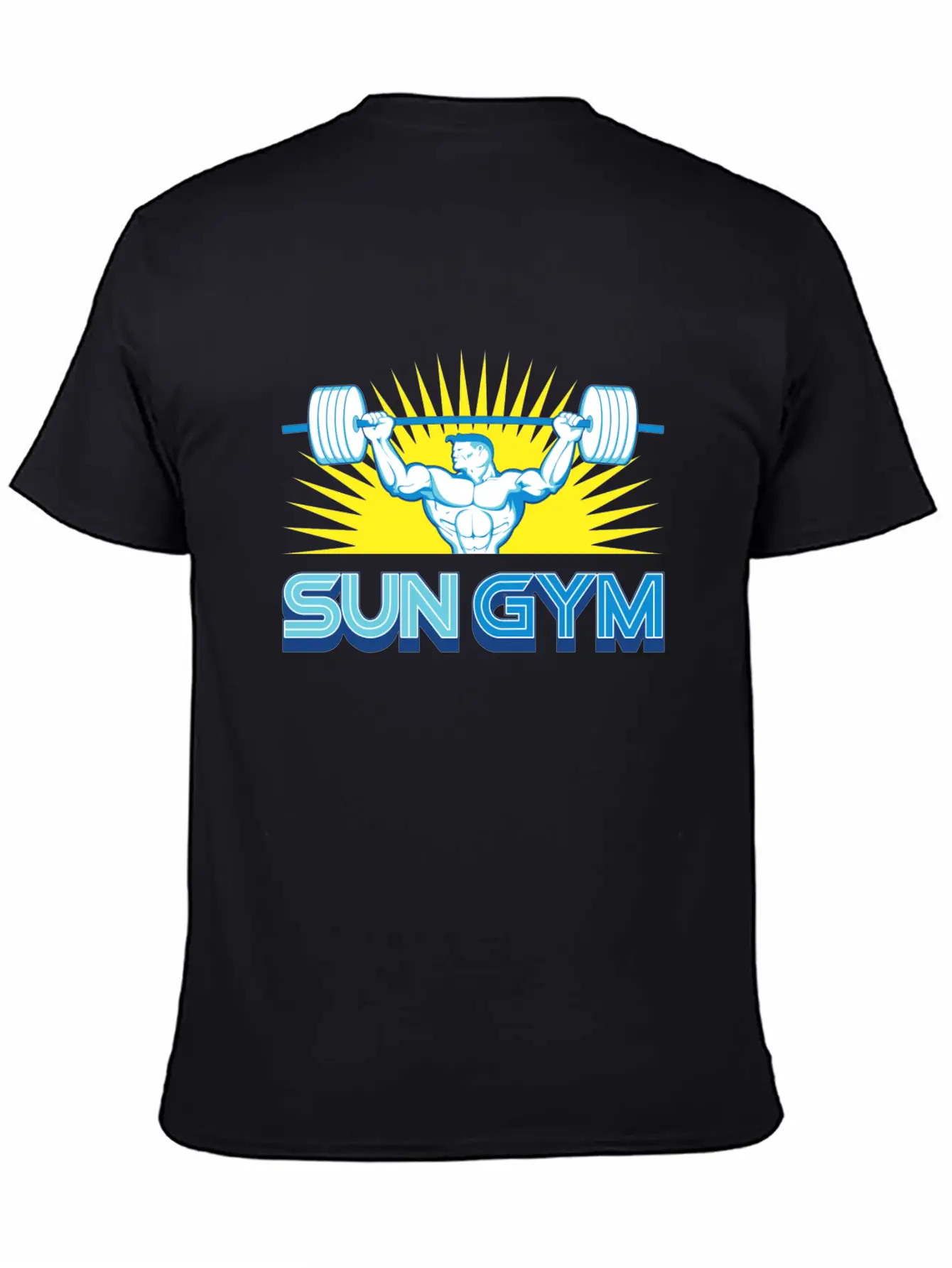 Sun Gym Comfortable Minimalist Graphic Tee – Summer Style Essential