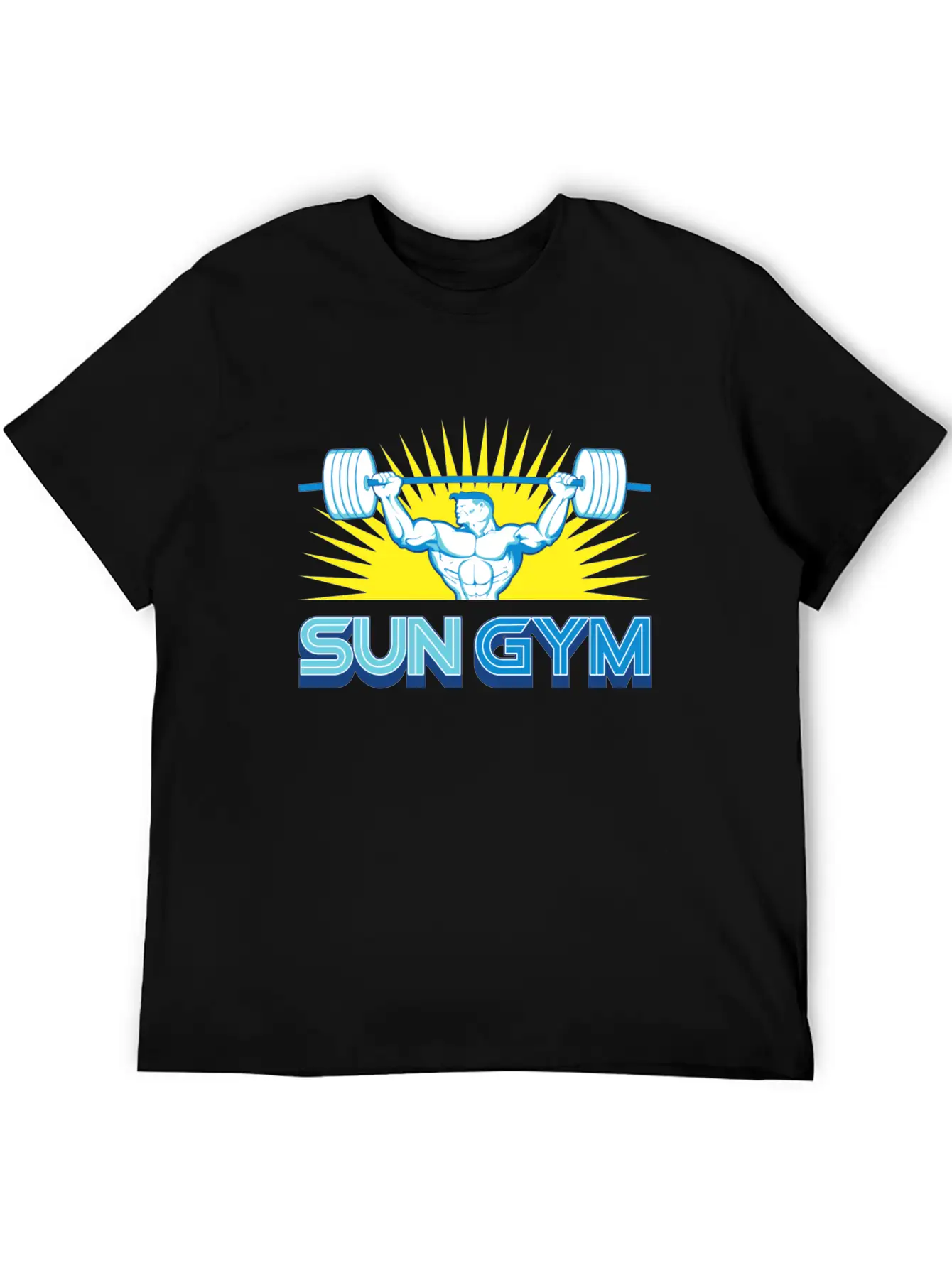 Sun Gym Comfortable Minimalist Graphic Tee – Summer Style Essential