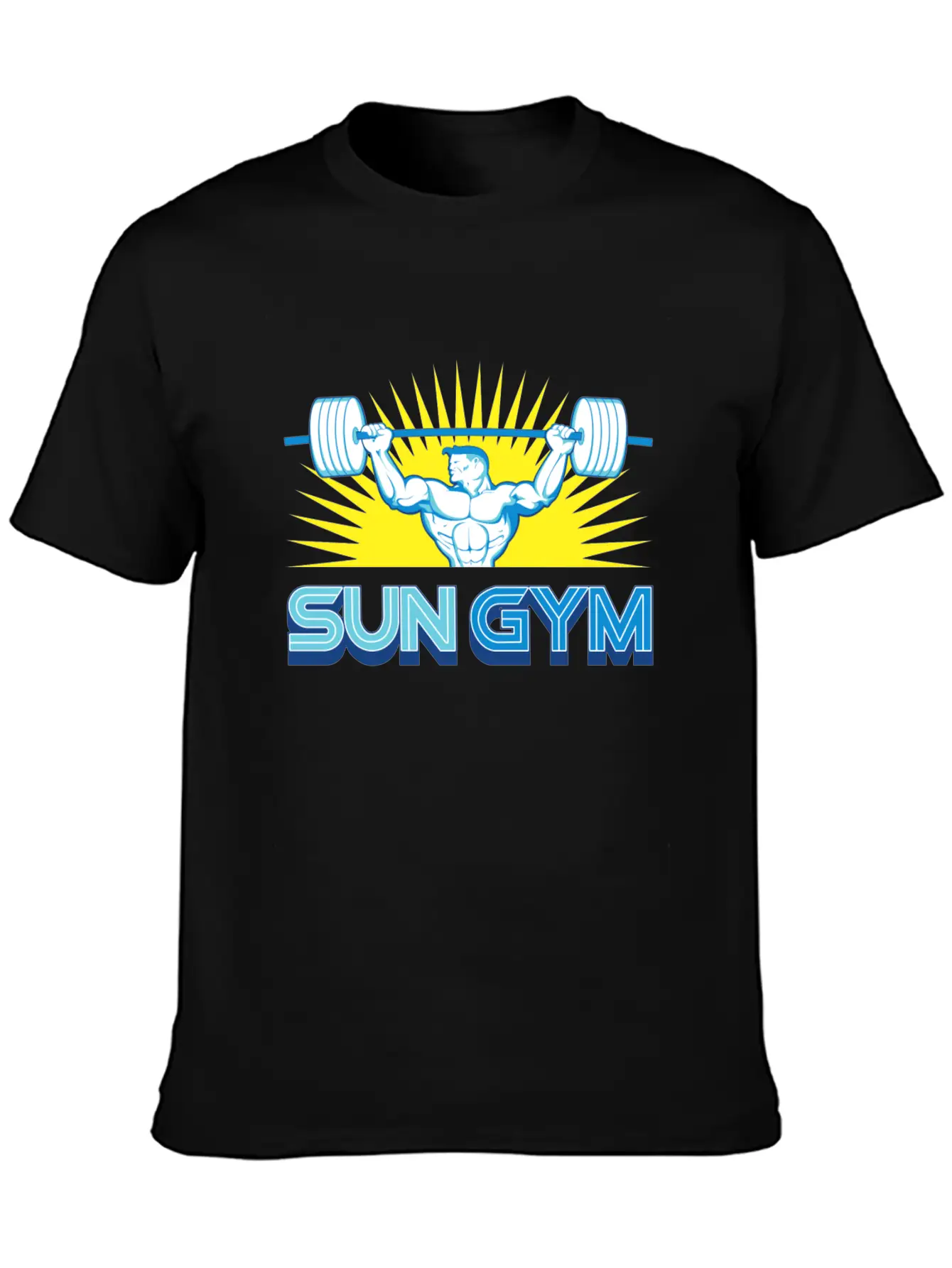 Sun Gym Comfortable Minimalist Graphic Tee – Summer Style Essential