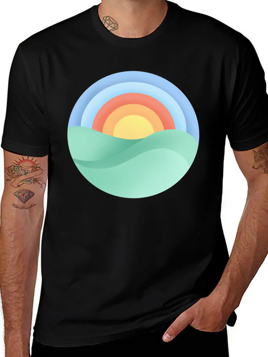 Sun Is Shining Modern Fit Casual T-Shirt ��� Clean And Versatile Design