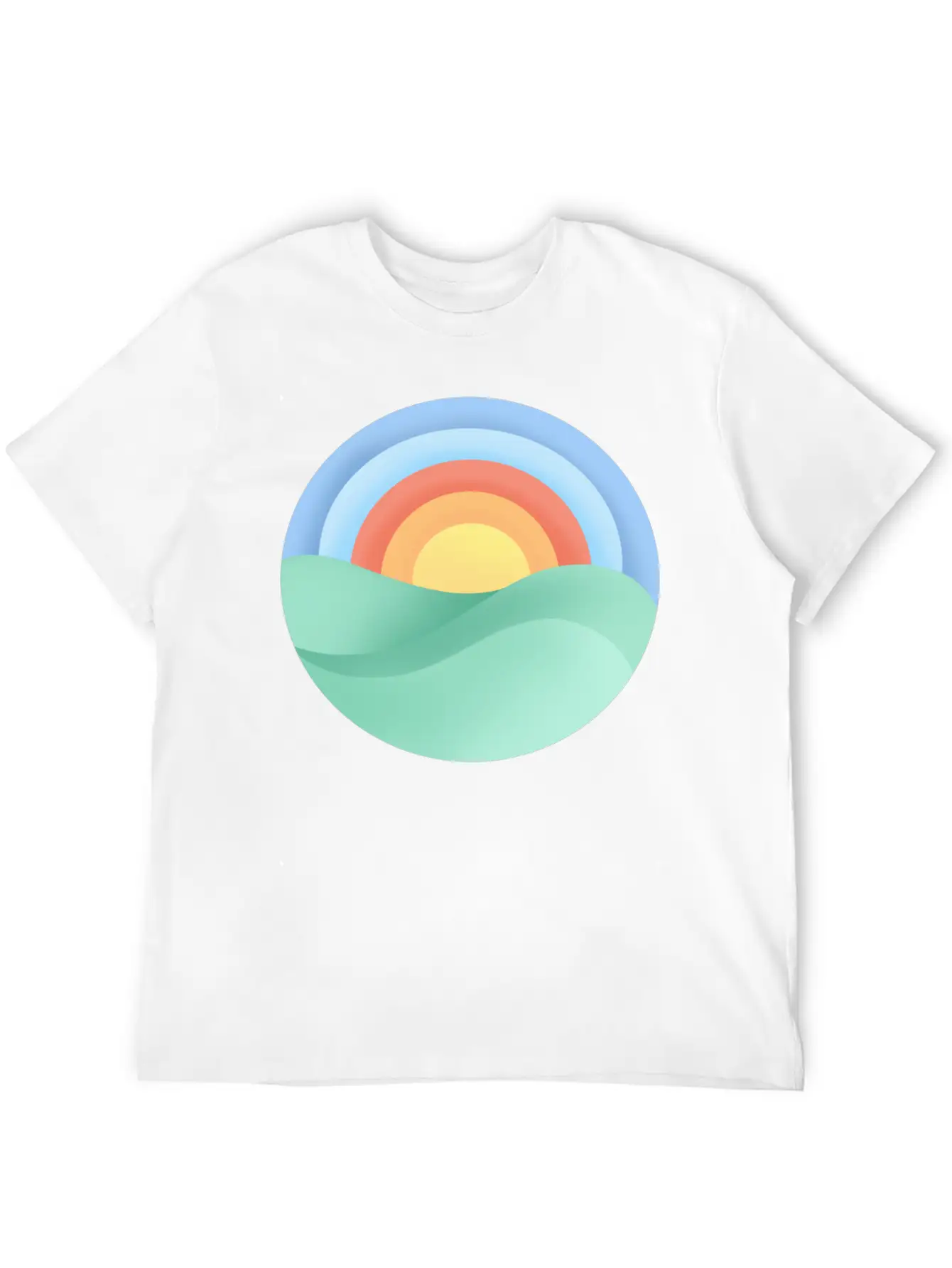 Sun Is Shining Modern Fit Casual T-Shirt ��� Clean And Versatile Design
