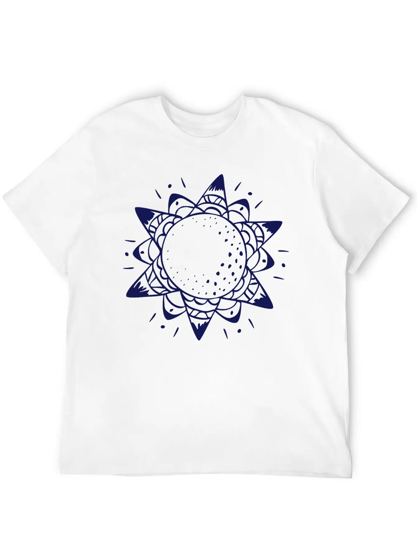 Sun Lightweight Cotton T-Shirt – Daily Comfort Graphic Shirt