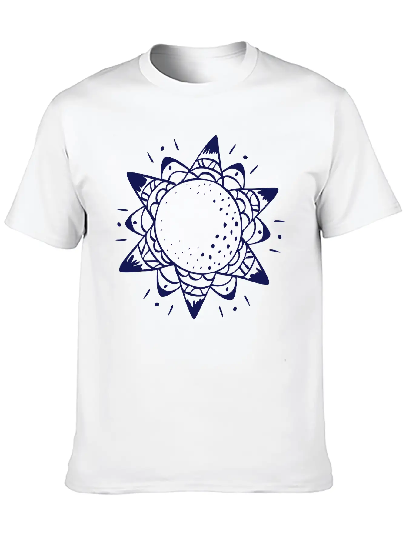 Sun Lightweight Cotton T-Shirt – Daily Comfort Graphic Shirt