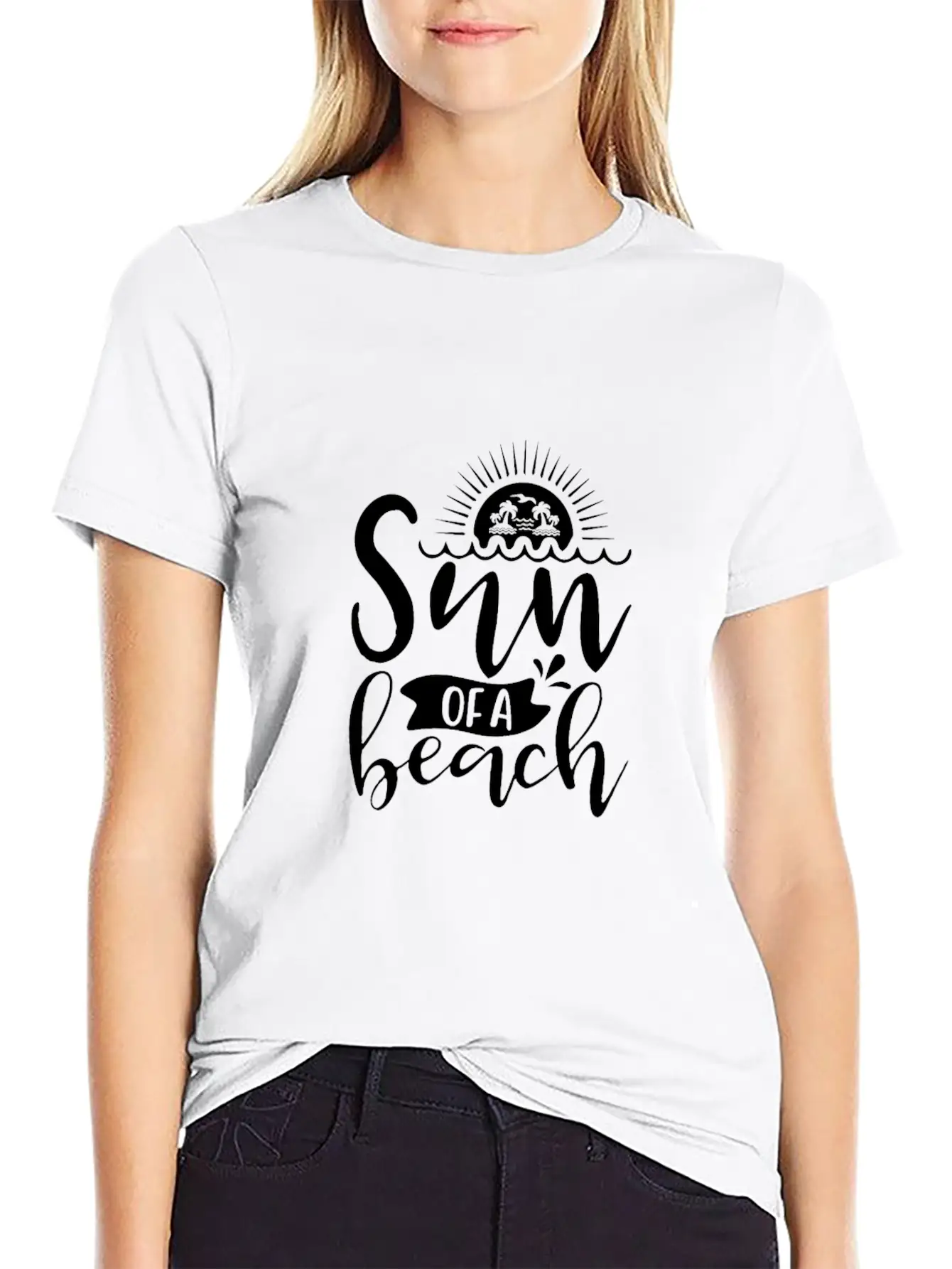 Sun Of A Beach Relaxed Everyday Tee – Lightweight And Durable Cotton