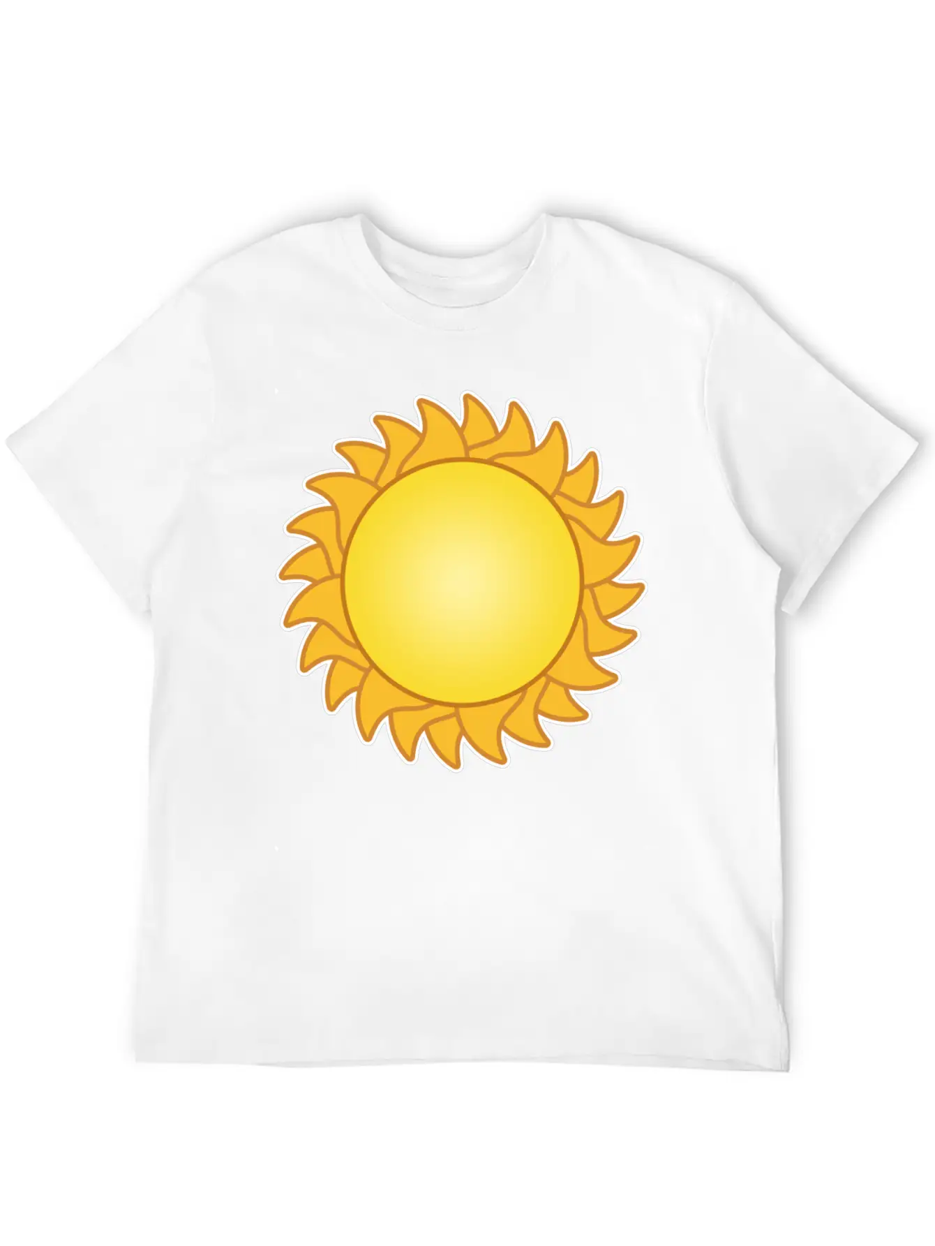 Sun Sol Sunset Sundown Sunbeams Sunshine Sunflower Lightweight Cotton T-Shirt – Daily Comfort Graphic Shirt