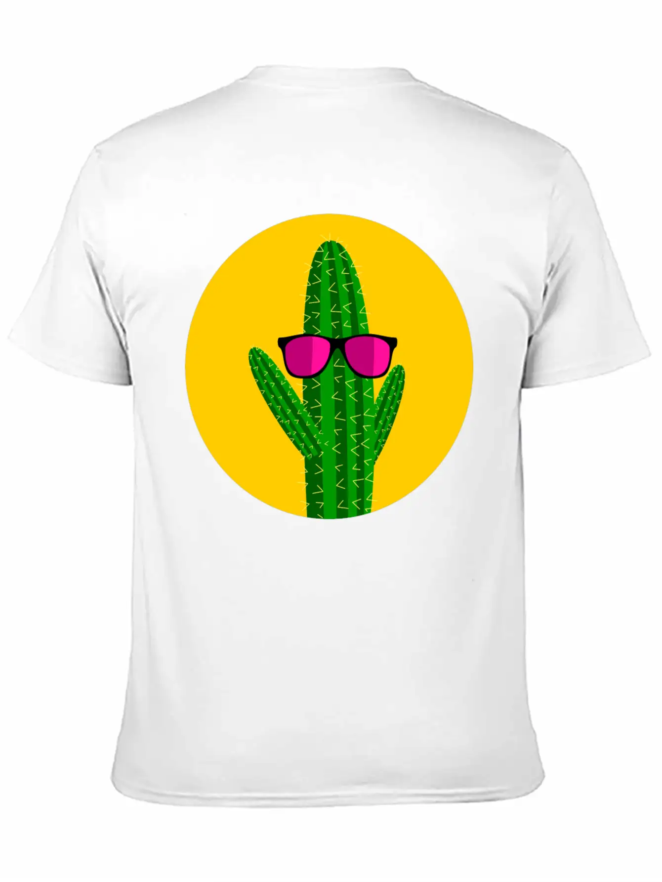 Sunbathing Cactus Essential Cotton Tee For Daily Outfits – Unisex Style