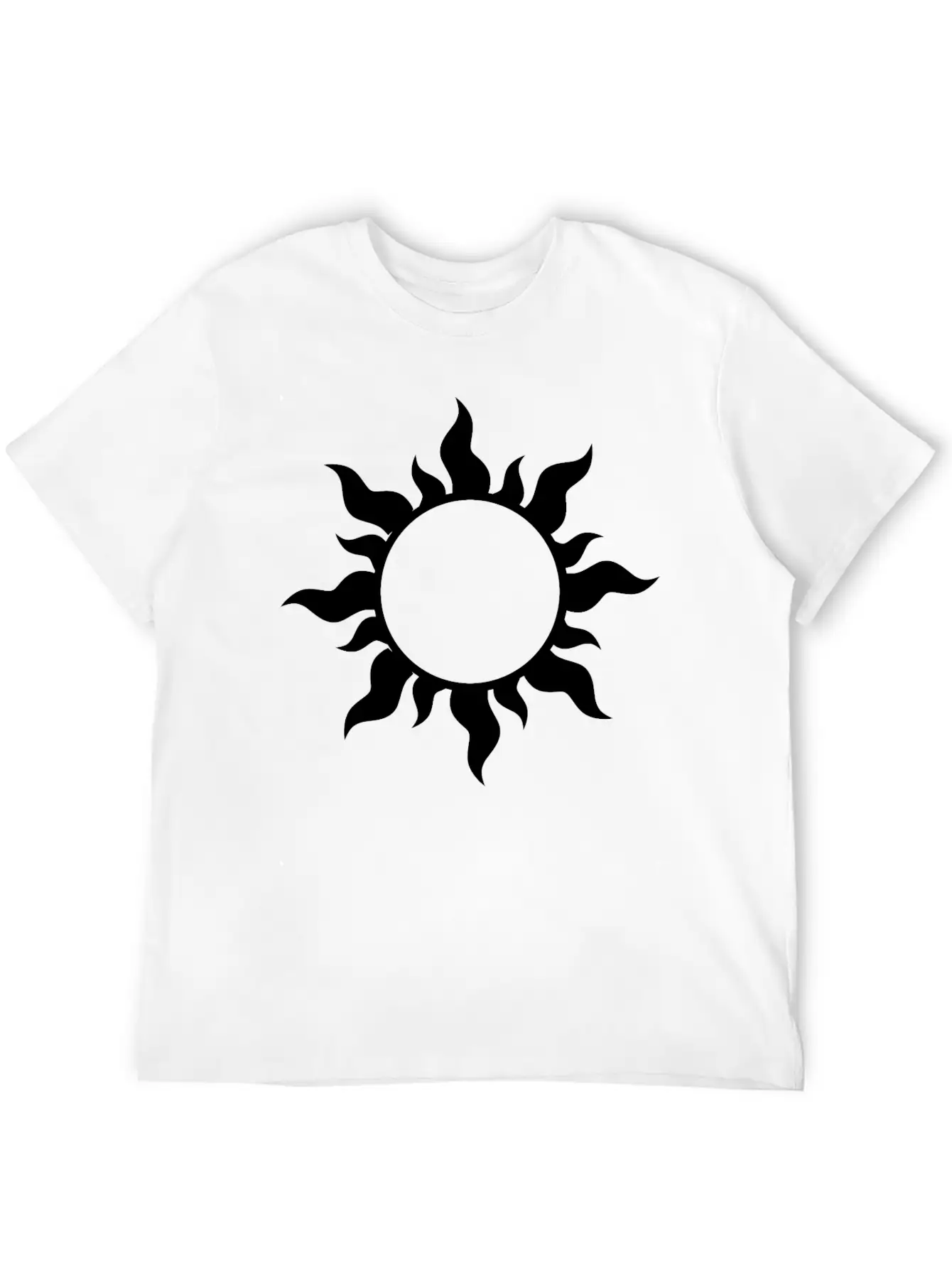 Sunburst Solar Eclipse Modern Fit Casual T-Shirt – Clean And Versatile Design