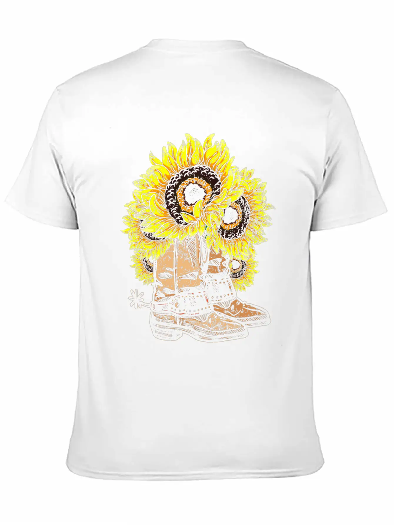 Sunflower Basic Graphic T-Shirt – Daily Comfort In Soft Cotton