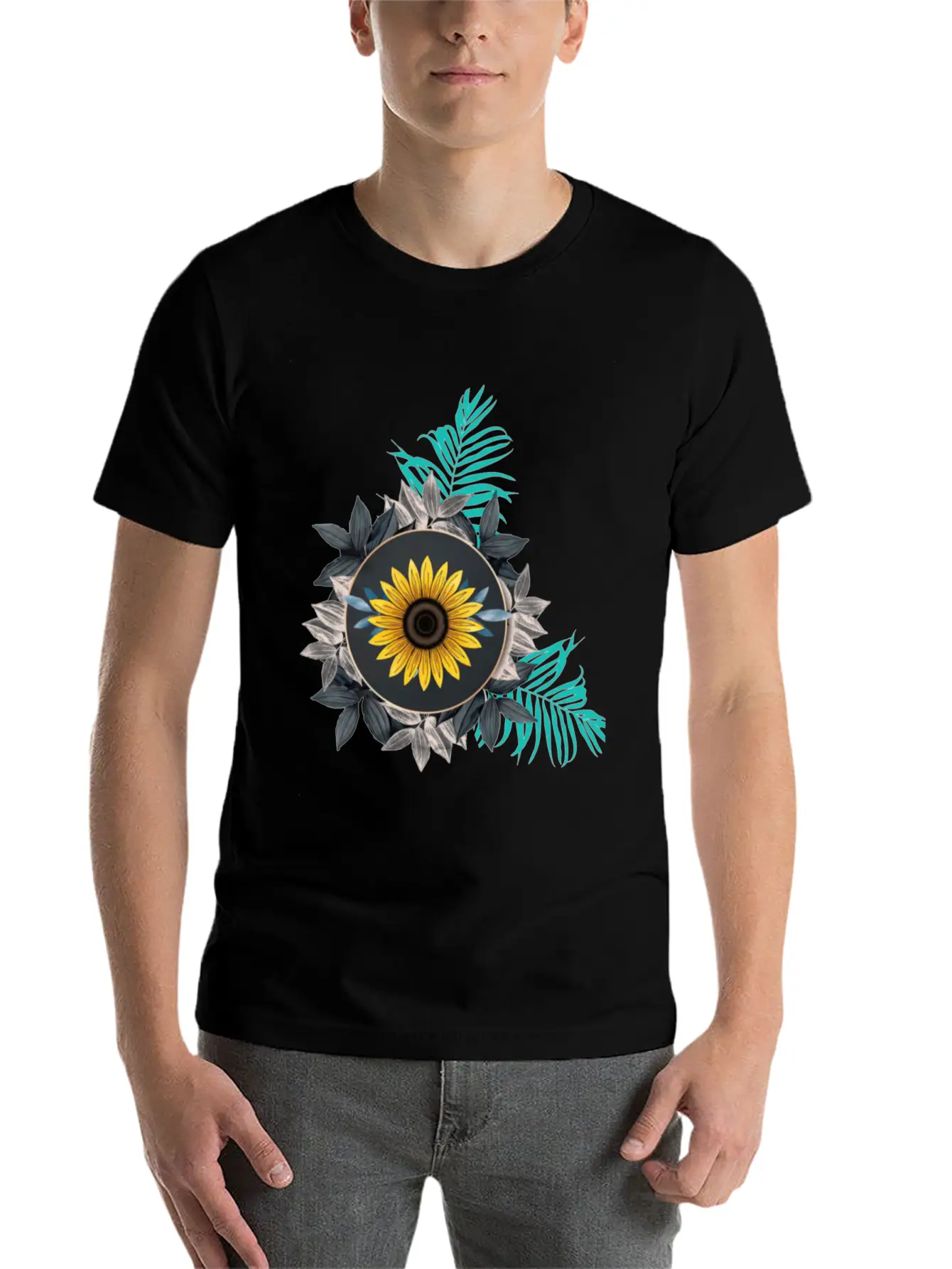 Sunflower Natural Love Soft Cotton Short Sleeve Tee – Unisex Wardrobe Staple
