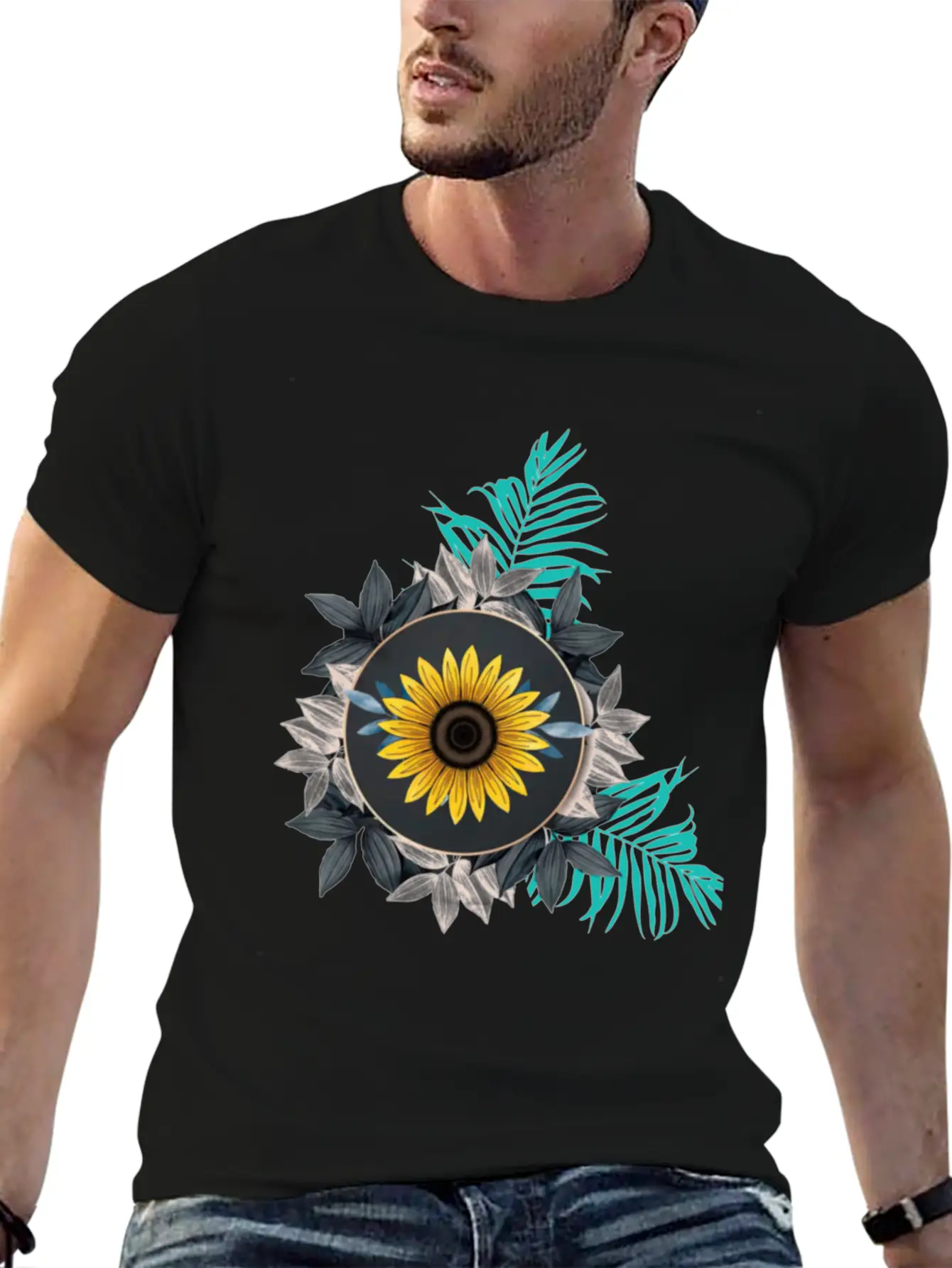 Sunflower Natural Love Soft Cotton Short Sleeve Tee – Unisex Wardrobe Staple
