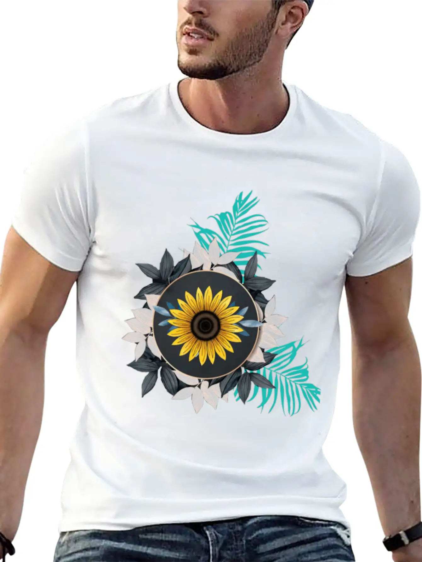 Sunflower Natural Love Soft Cotton Short Sleeve Tee – Unisex Wardrobe Staple