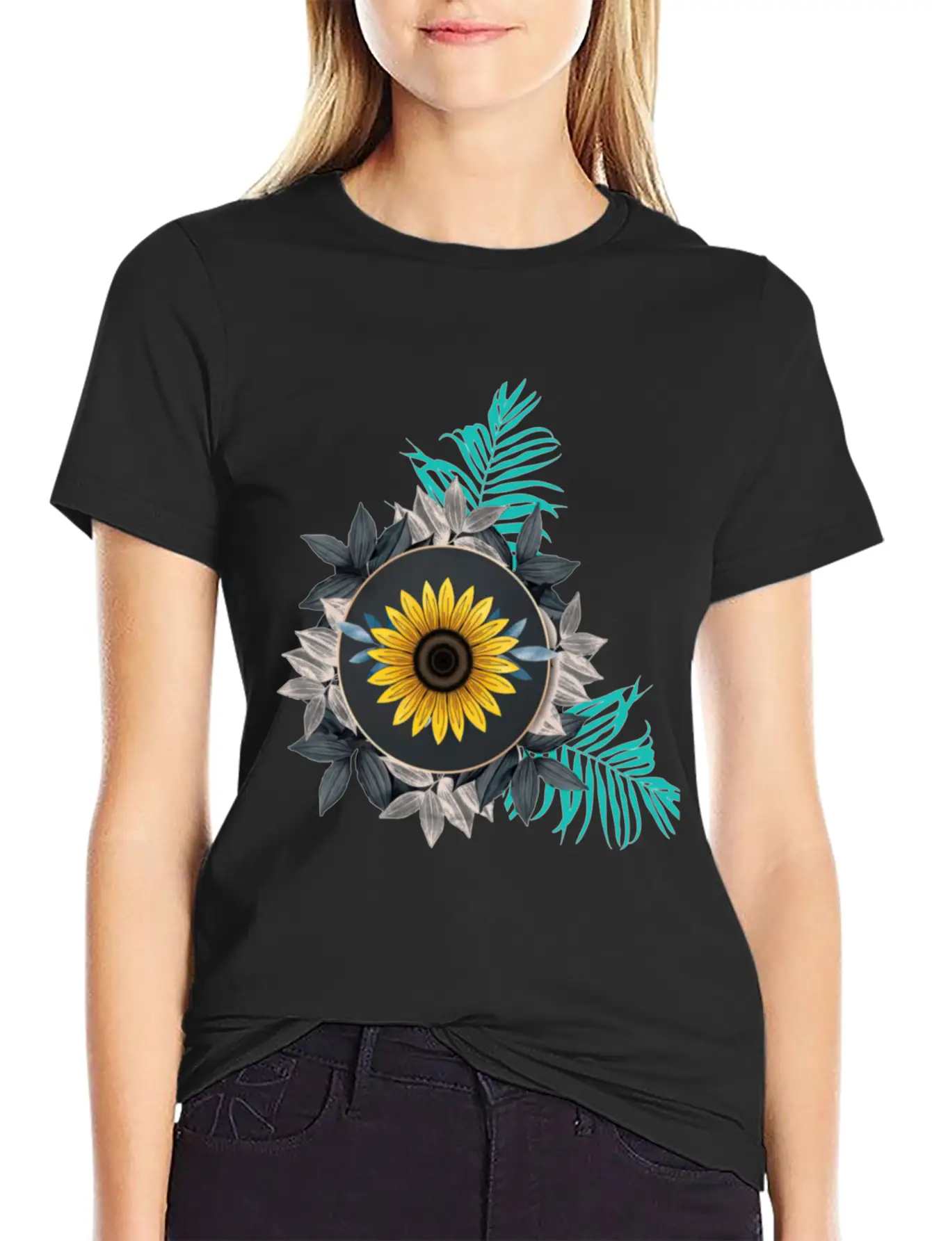 Sunflower Natural Love Soft Cotton Short Sleeve Tee – Unisex Wardrobe Staple