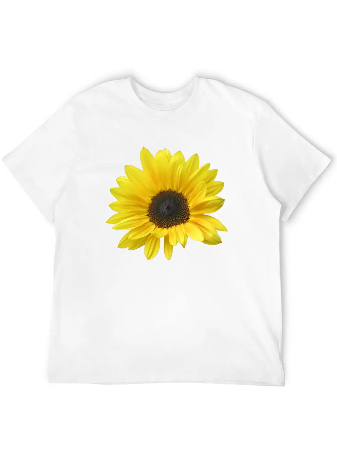 Sunflower, Sunflowers, Bloom, Floral, Flowery Unisex Casual T-Shirt – Clean Design For Daily Comfort